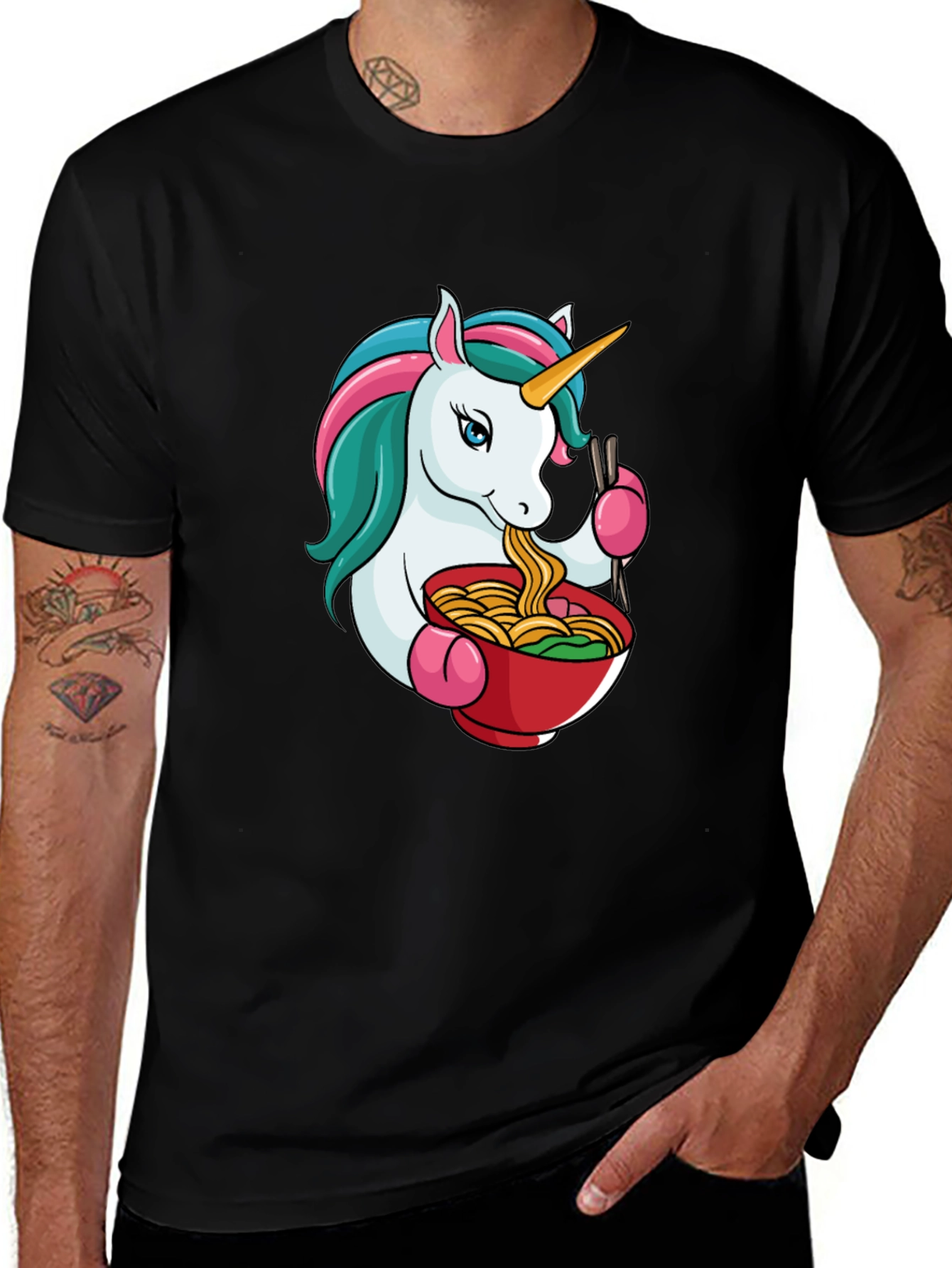 Unicorn Ramen T-Shirt - Cute & Stylish
