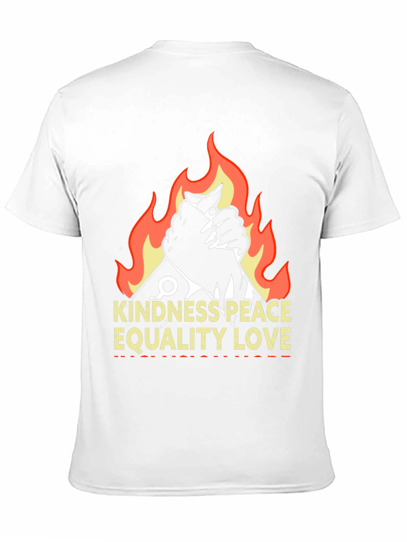 Kindness Peace Love Graphic T-Shirt