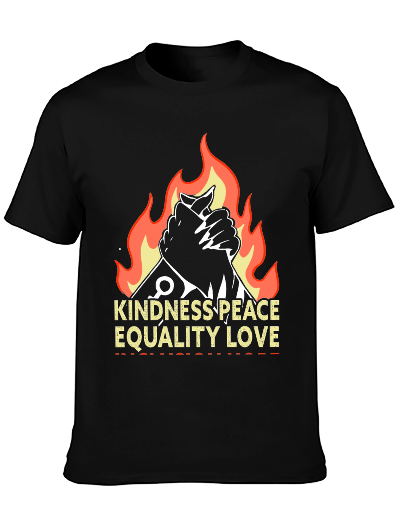 Kindness Peace Love Graphic T-Shirt