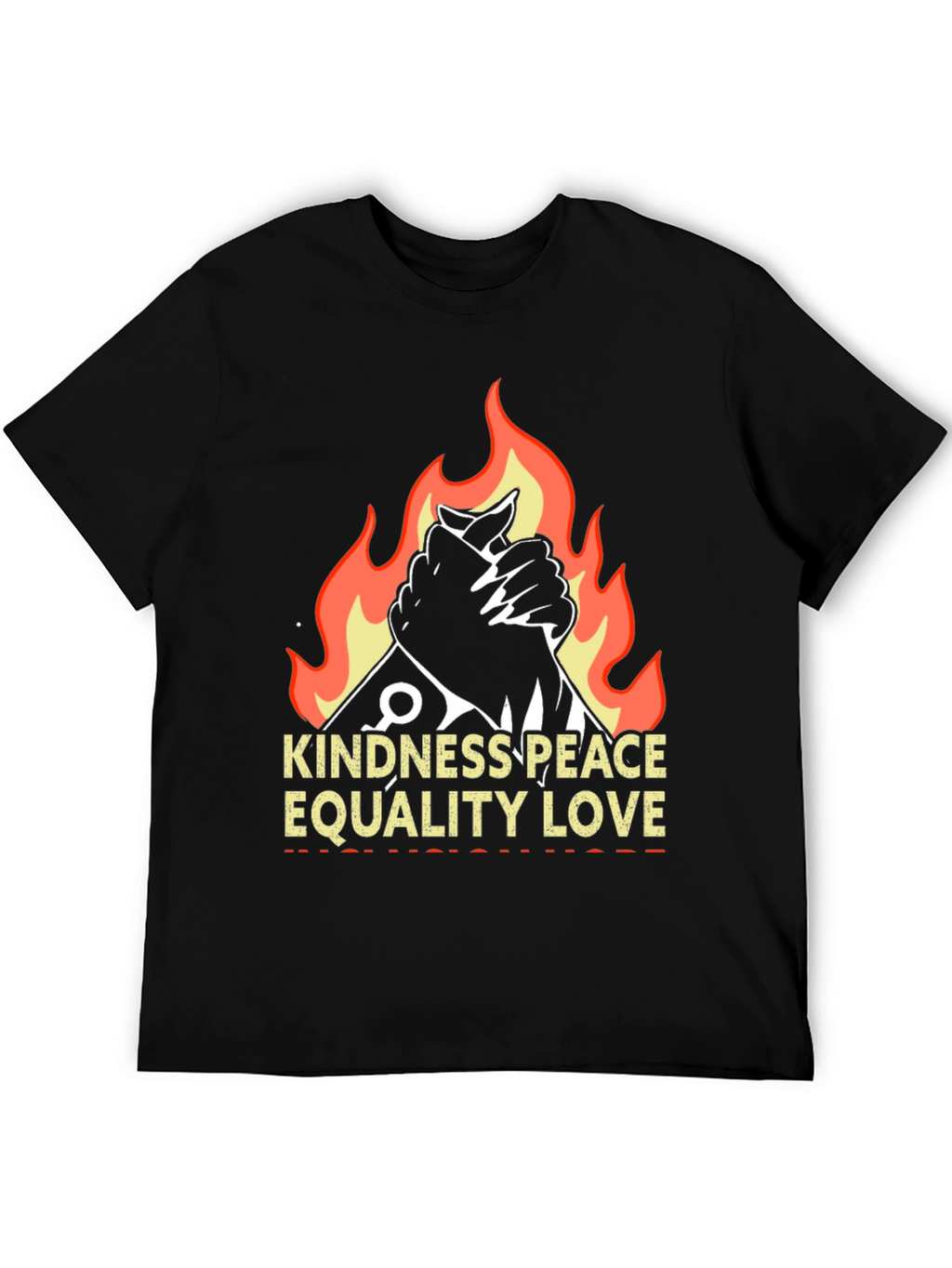 Kindness Peace Love Graphic T-Shirt