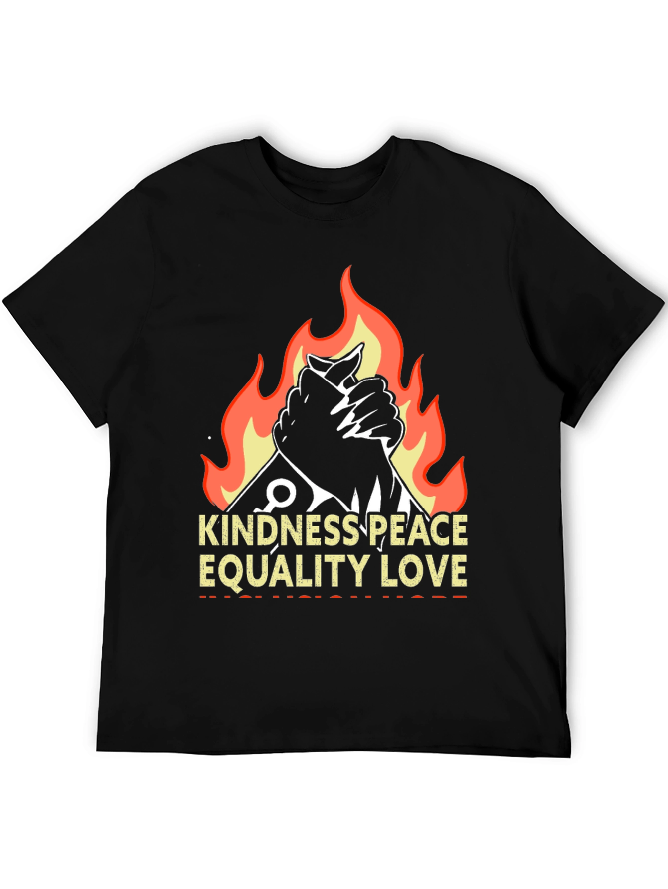 Kindness Peace Love Graphic T-Shirt