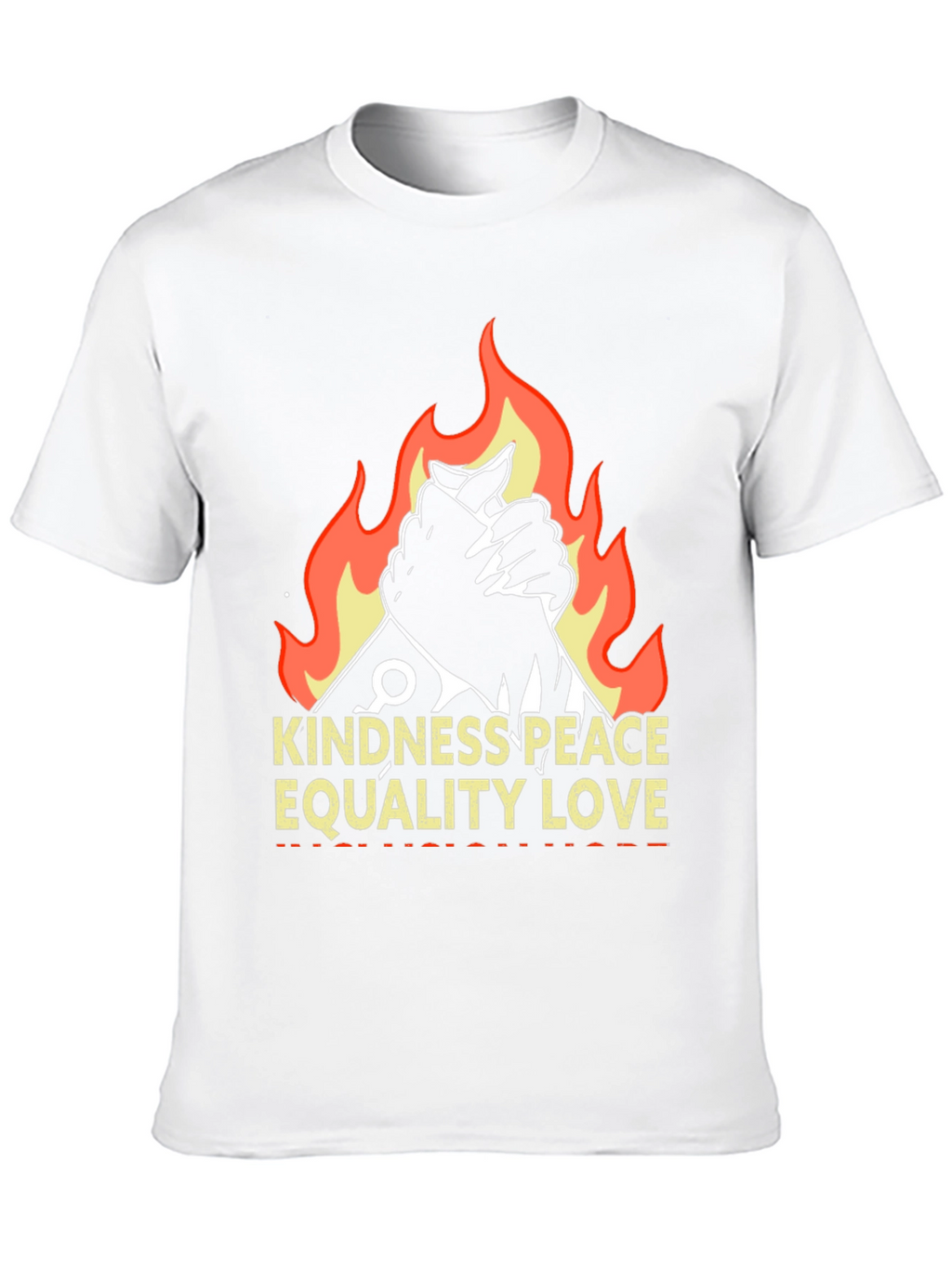 Kindness Peace Love Graphic T-Shirt