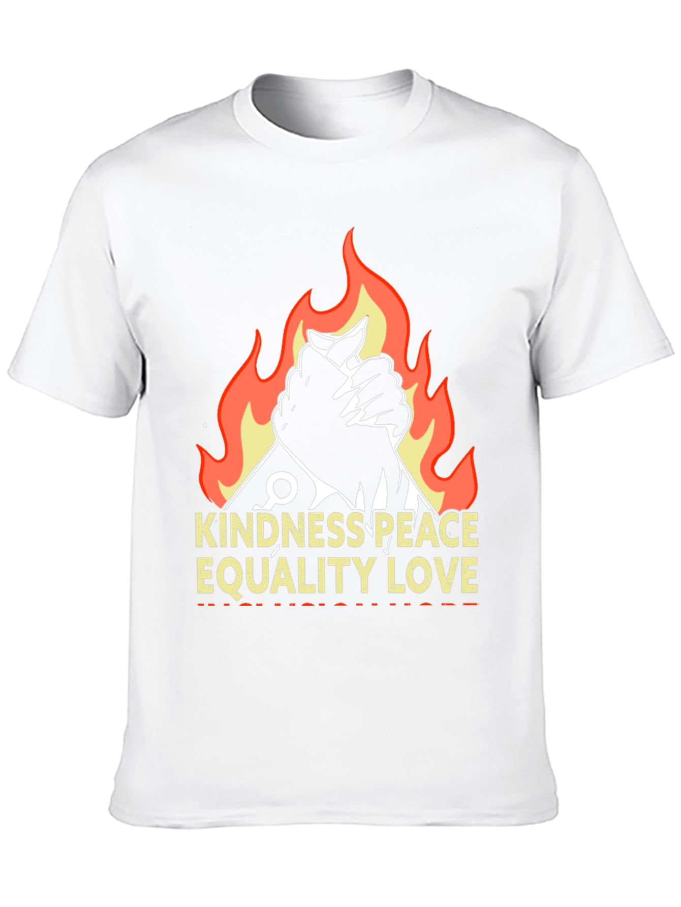 Kindness Peace Love Graphic T-Shirt