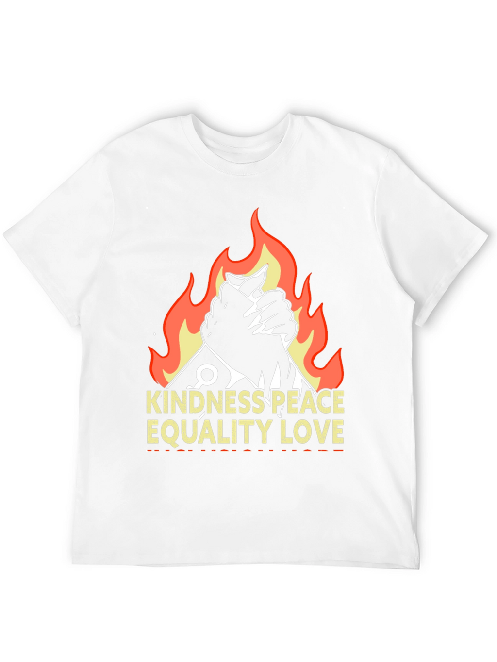 Kindness Peace Love Graphic T-Shirt
