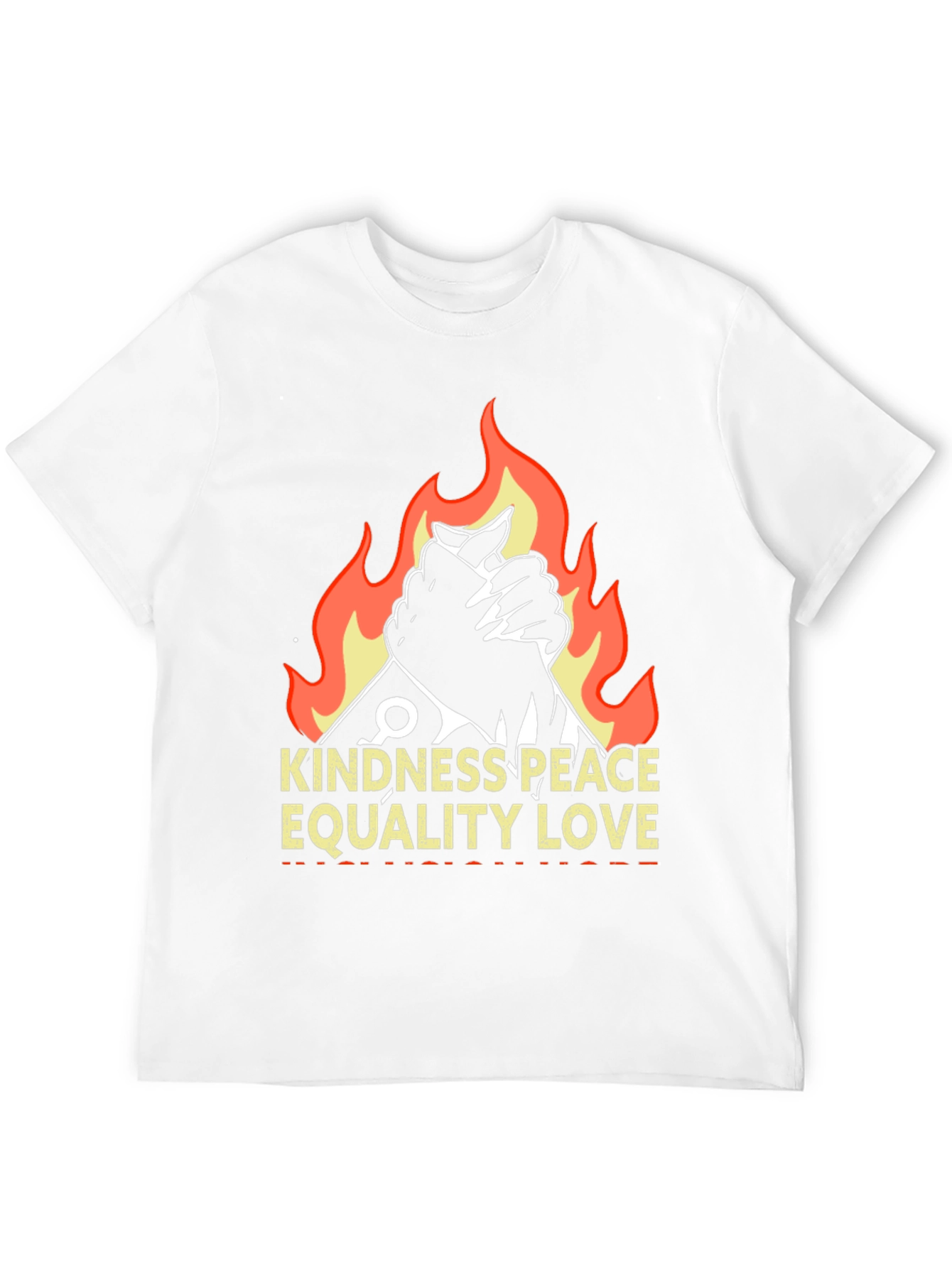 Kindness Peace Love Graphic T-Shirt