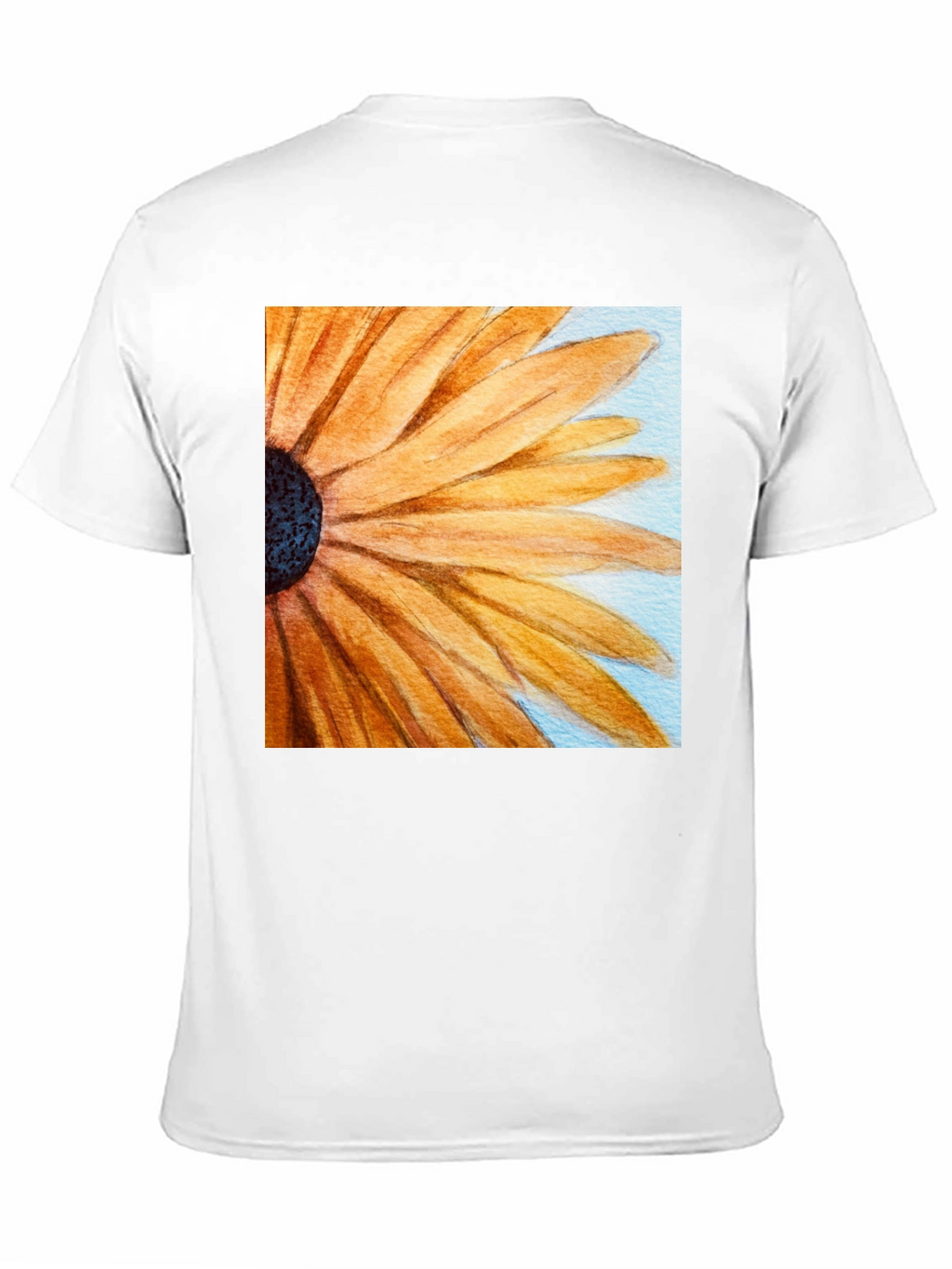 Sunflower Graphic Tee - Black Cotton Casual Top