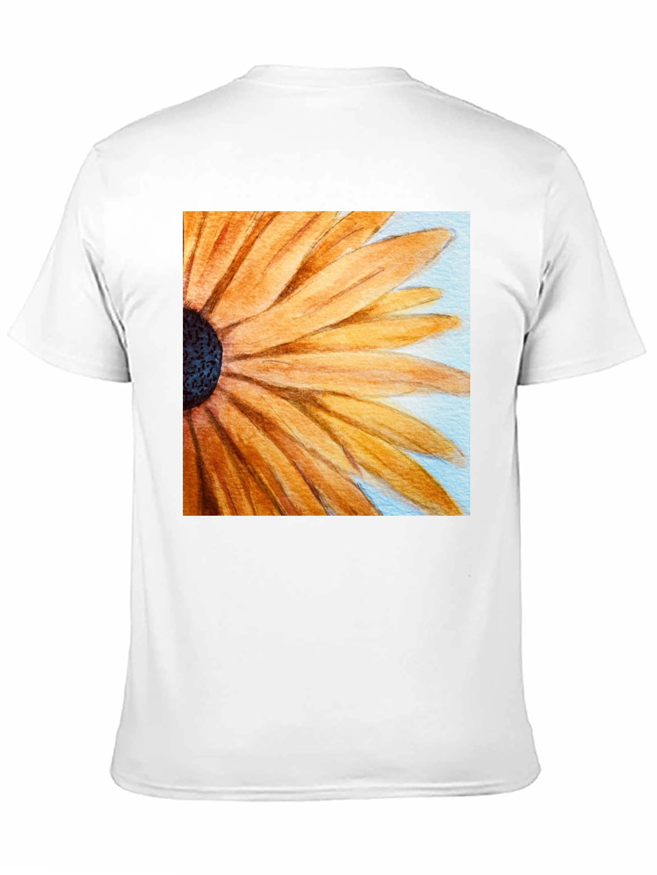 Sunflower Graphic Tee - Black Cotton Casual Top