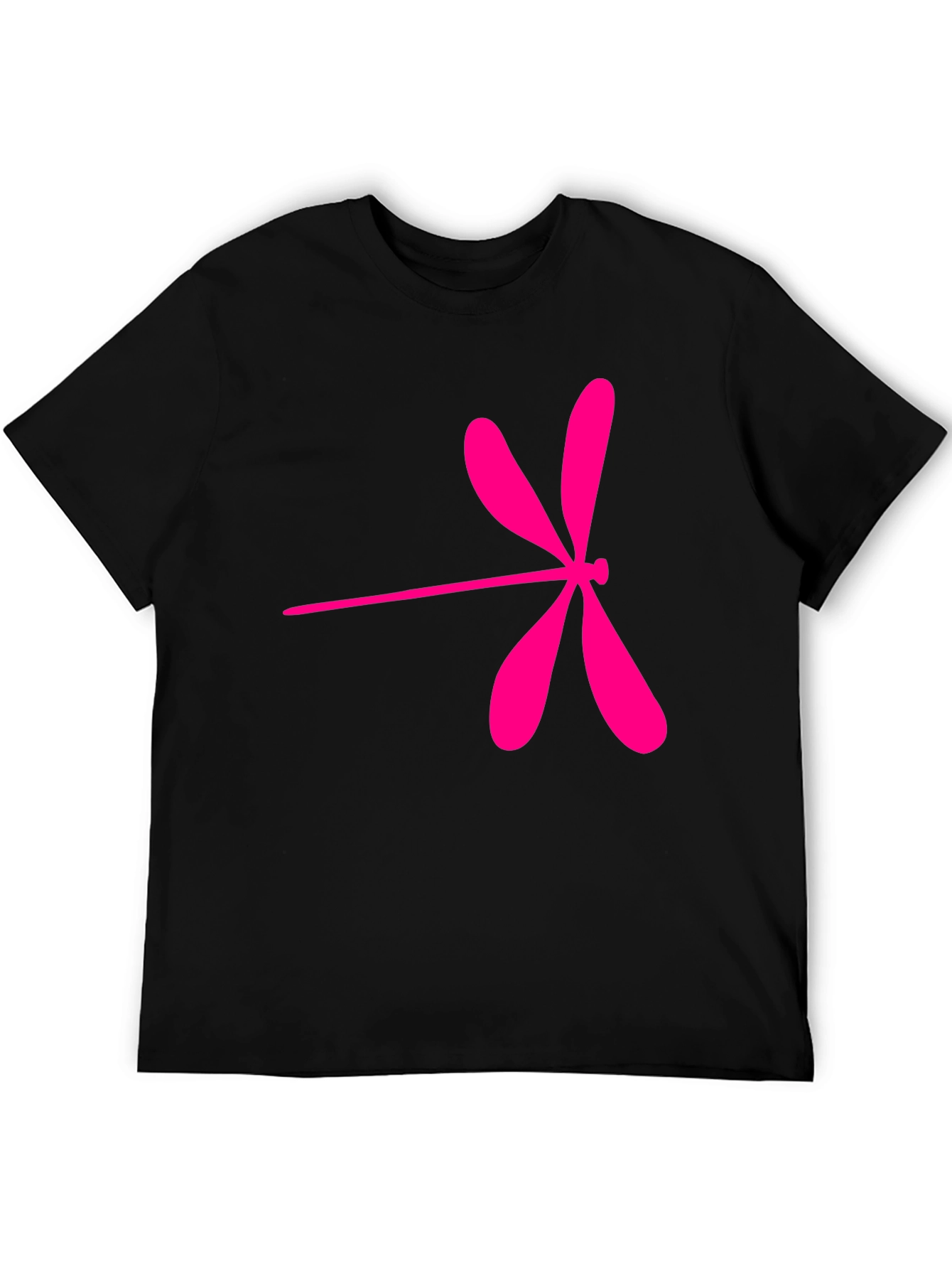 Pink Dragonfly Graphic T-Shirt