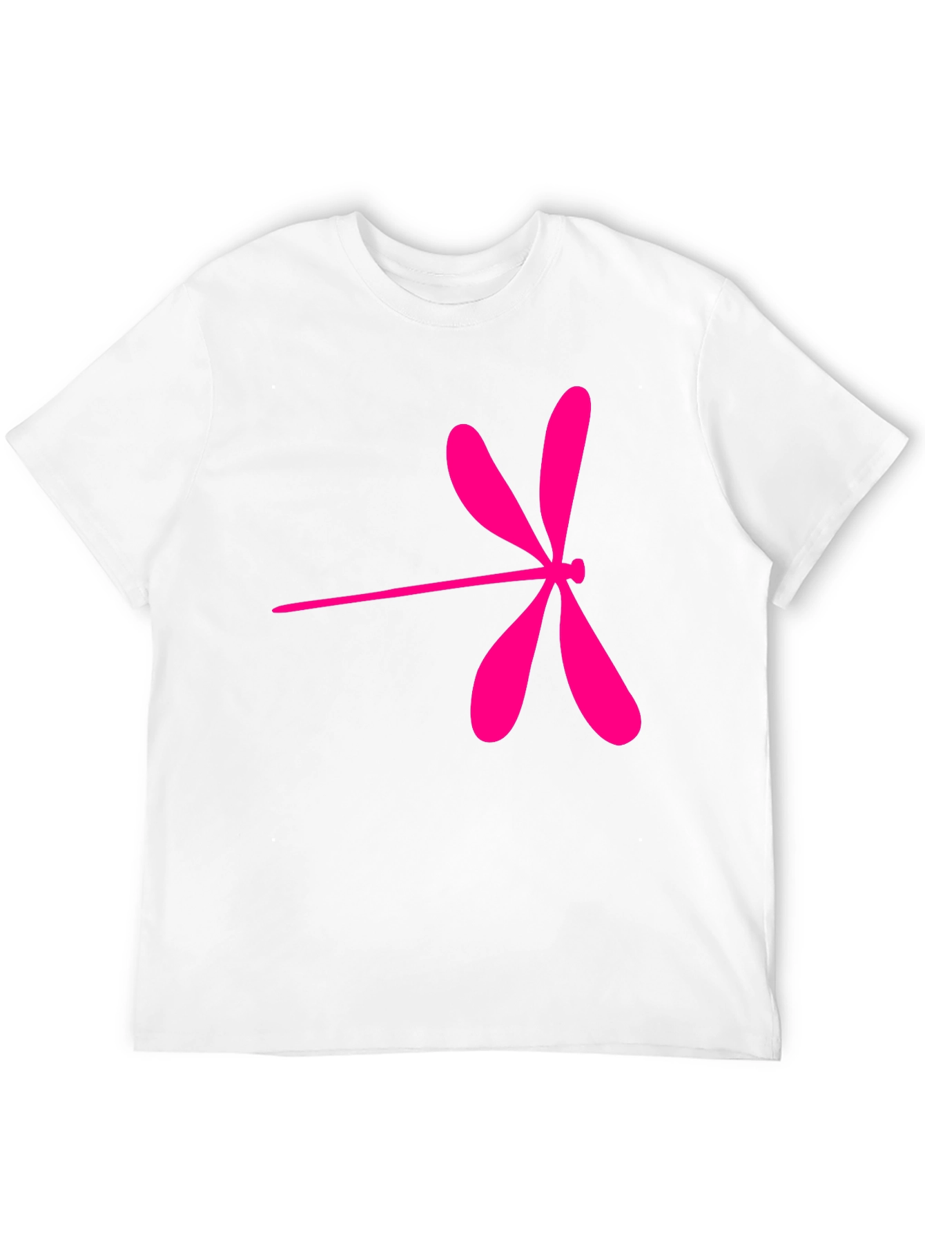 Pink Dragonfly Graphic T-Shirt