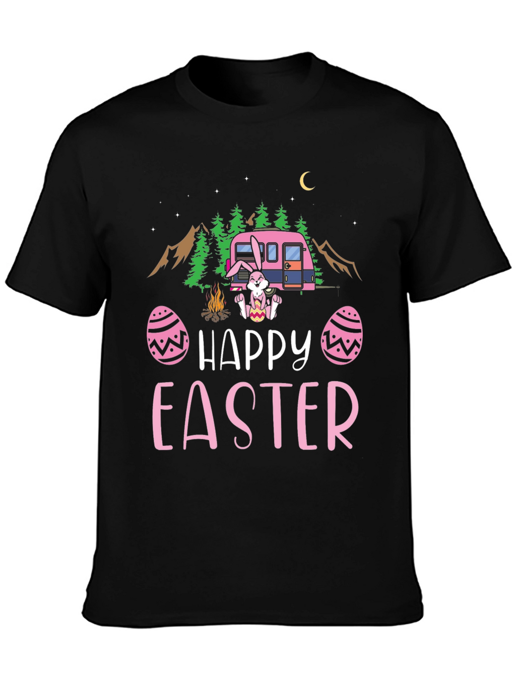 Happy Easter Camping T-Shirt