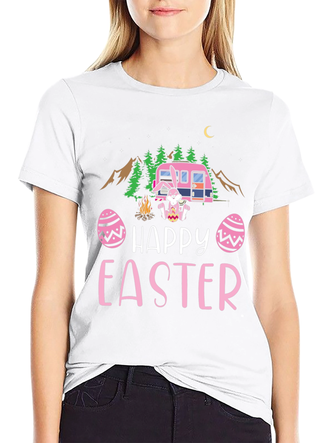 Happy Easter Camping T-Shirt