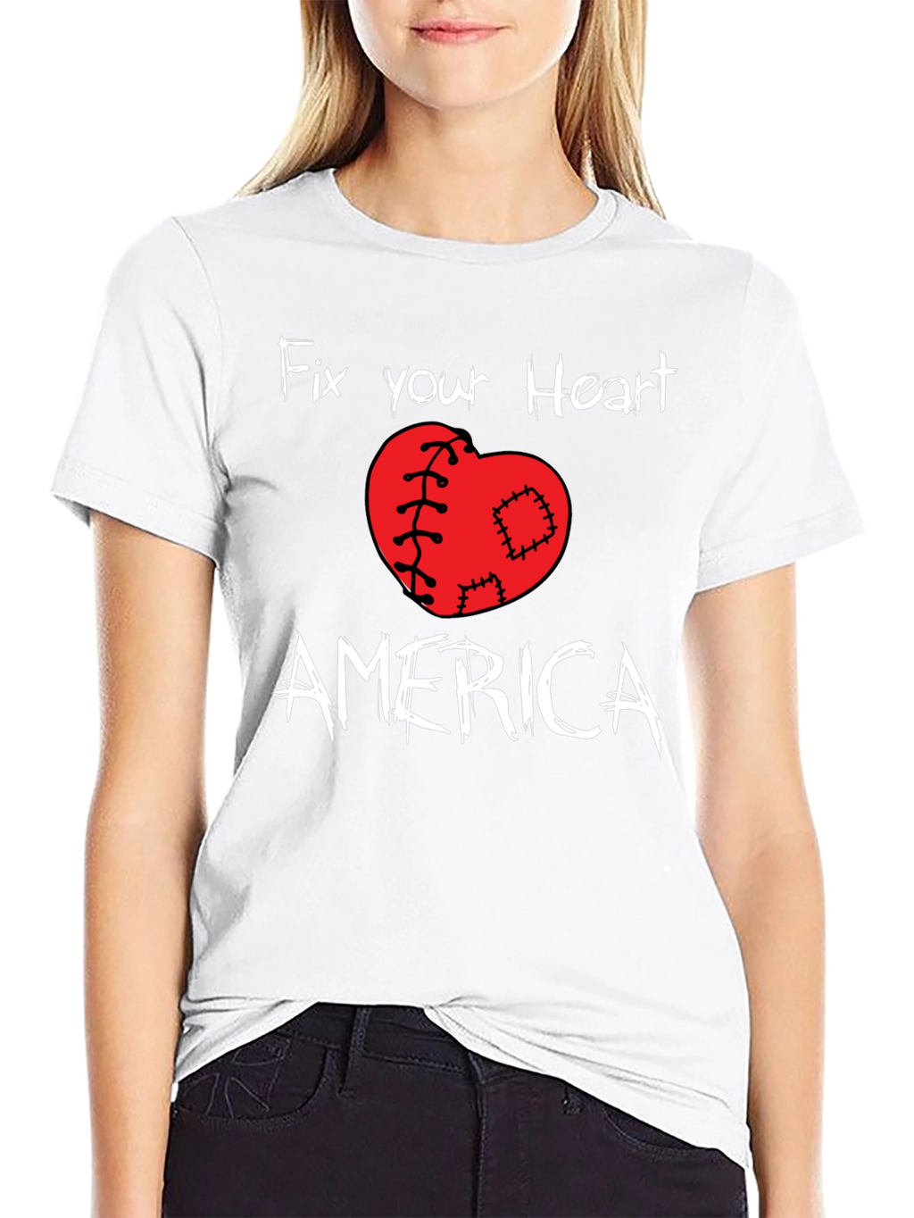 Fix Your Heart America Graphic T-Shirt