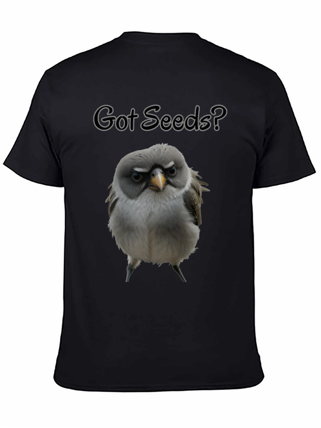 Got Seeds? Bird Graphic T-Shirt