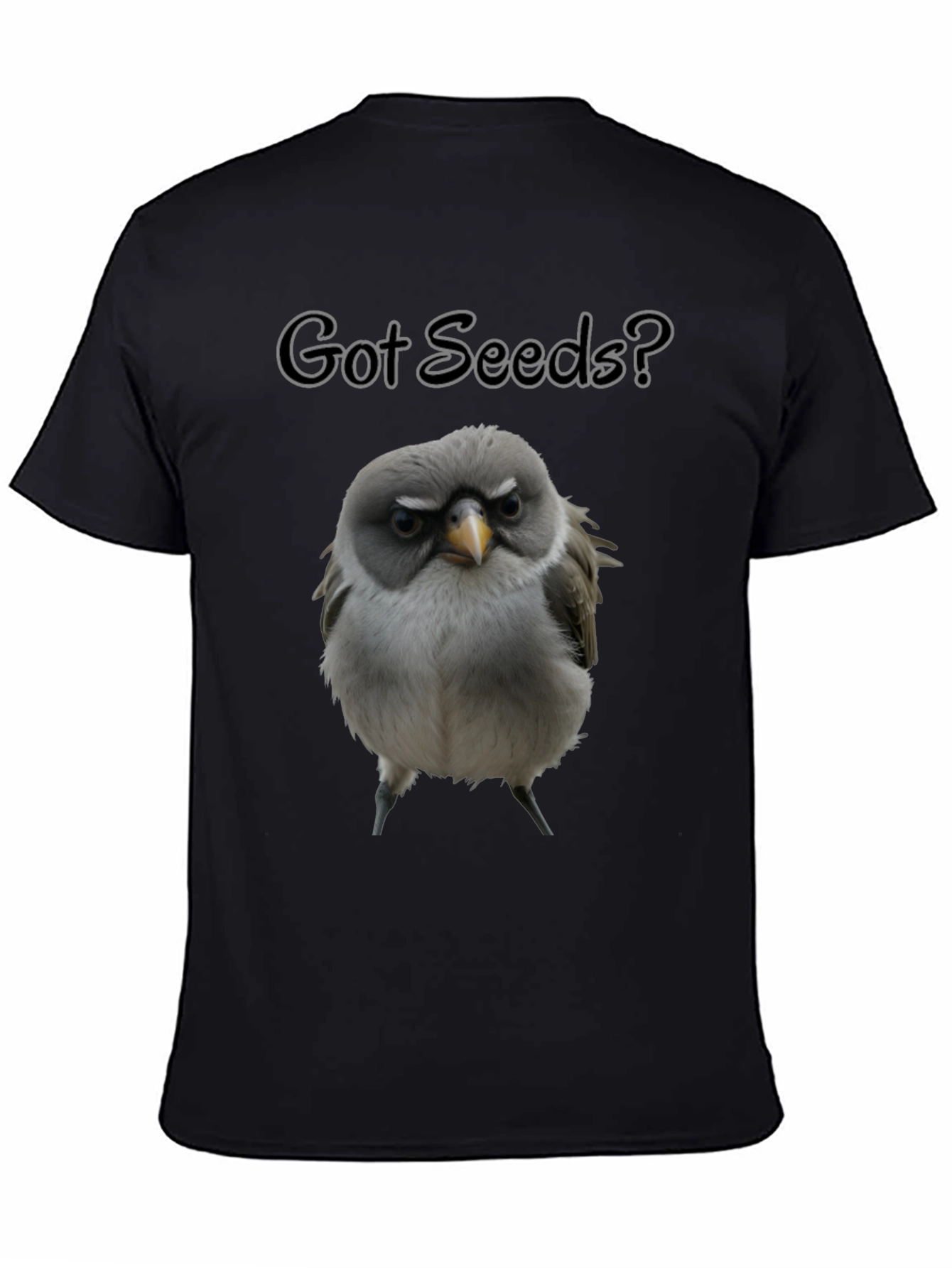 Got Seeds? Bird Graphic T-Shirt