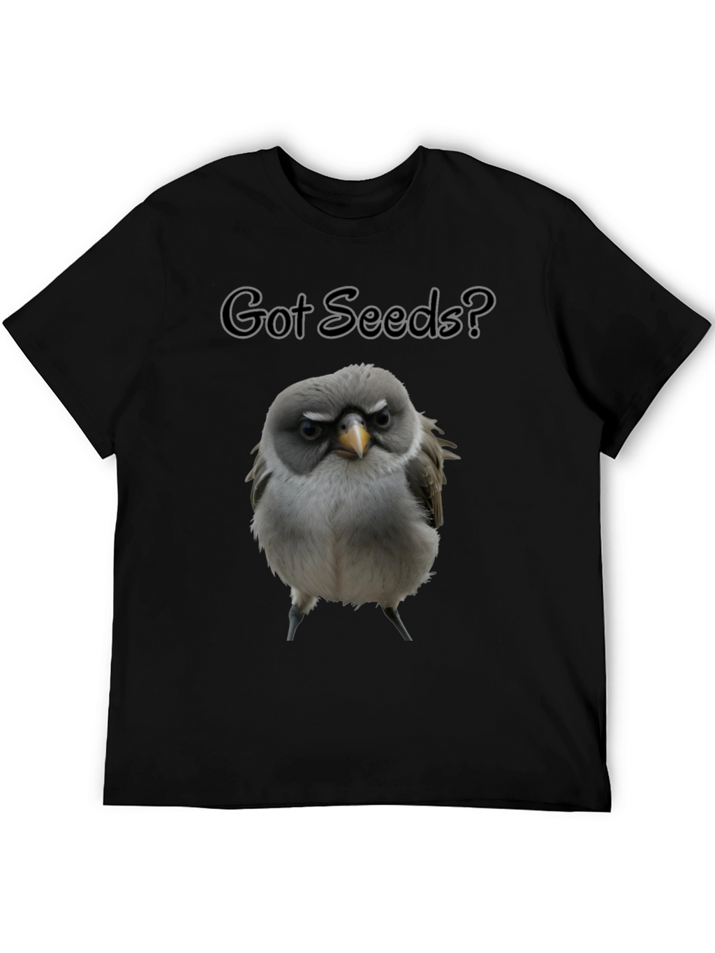 Got Seeds? Bird Graphic T-Shirt