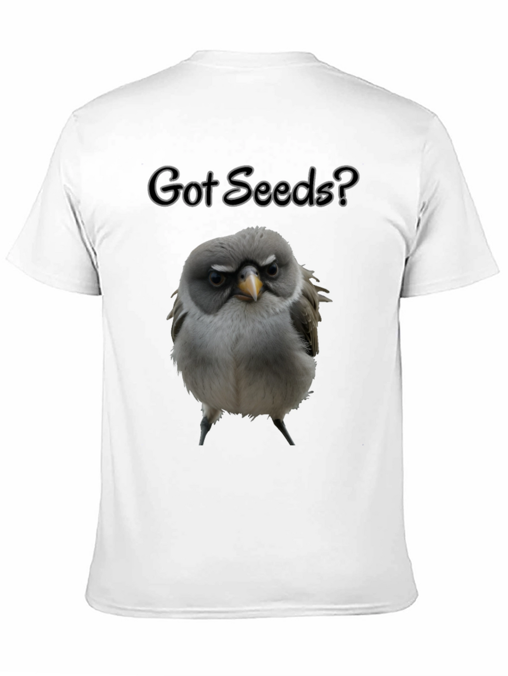 Got Seeds? Bird Graphic T-Shirt