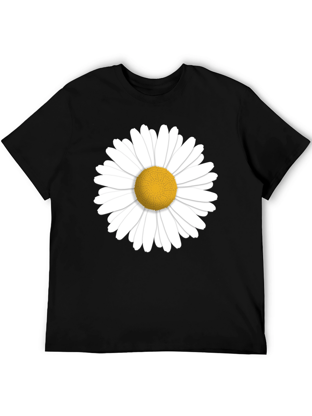 Daisy Graphic Black T-Shirt