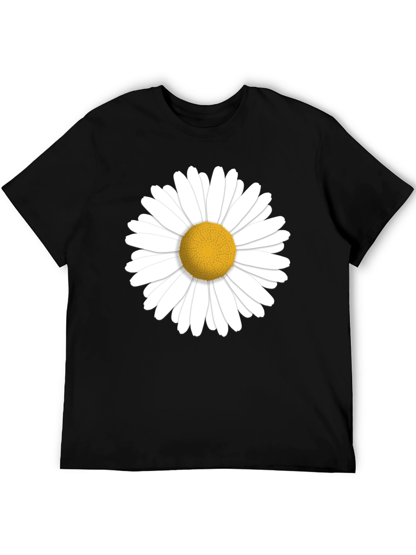 Daisy Graphic Black T-Shirt