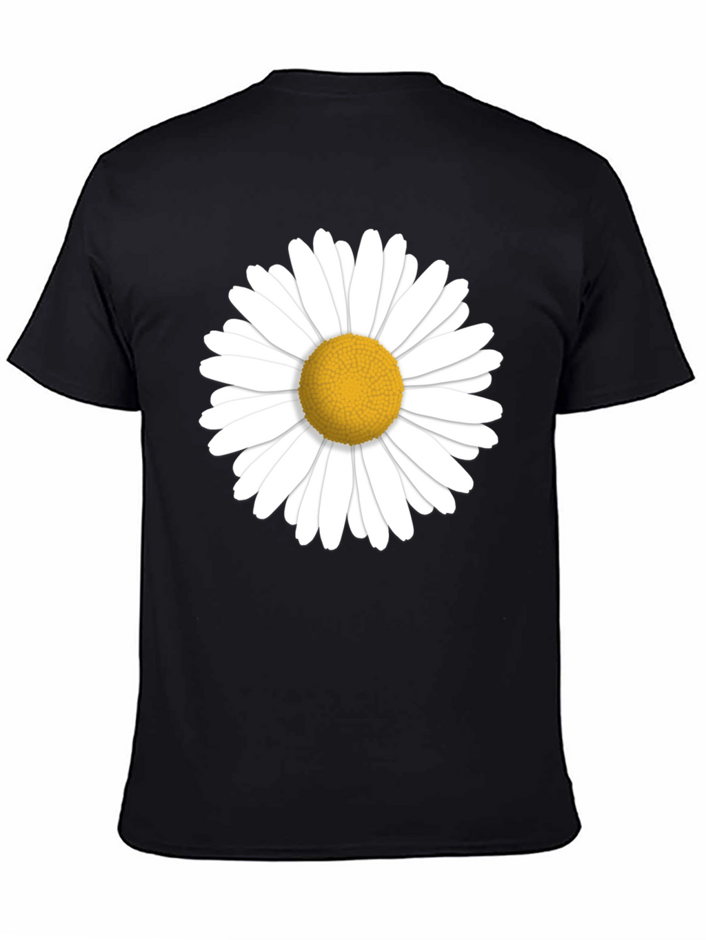 Daisy Graphic Black T-Shirt