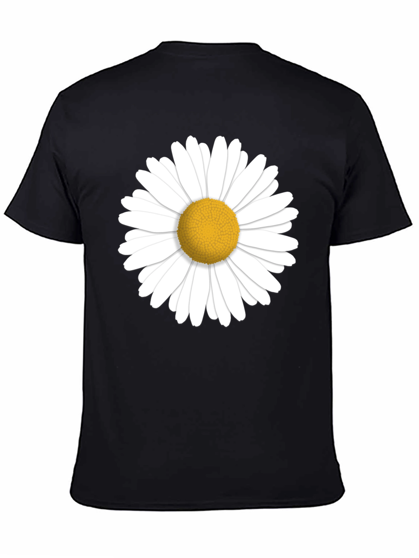 Daisy Graphic Black T-Shirt