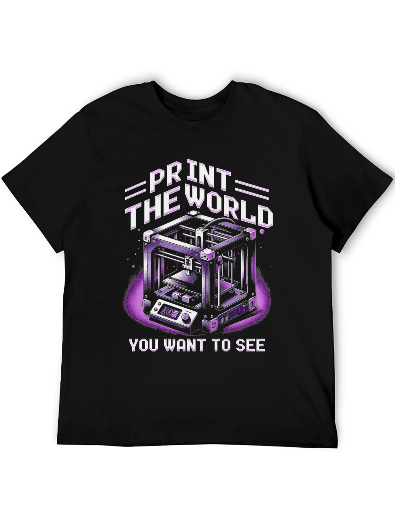 Print The World T-Shirt: 3D Printing Tee