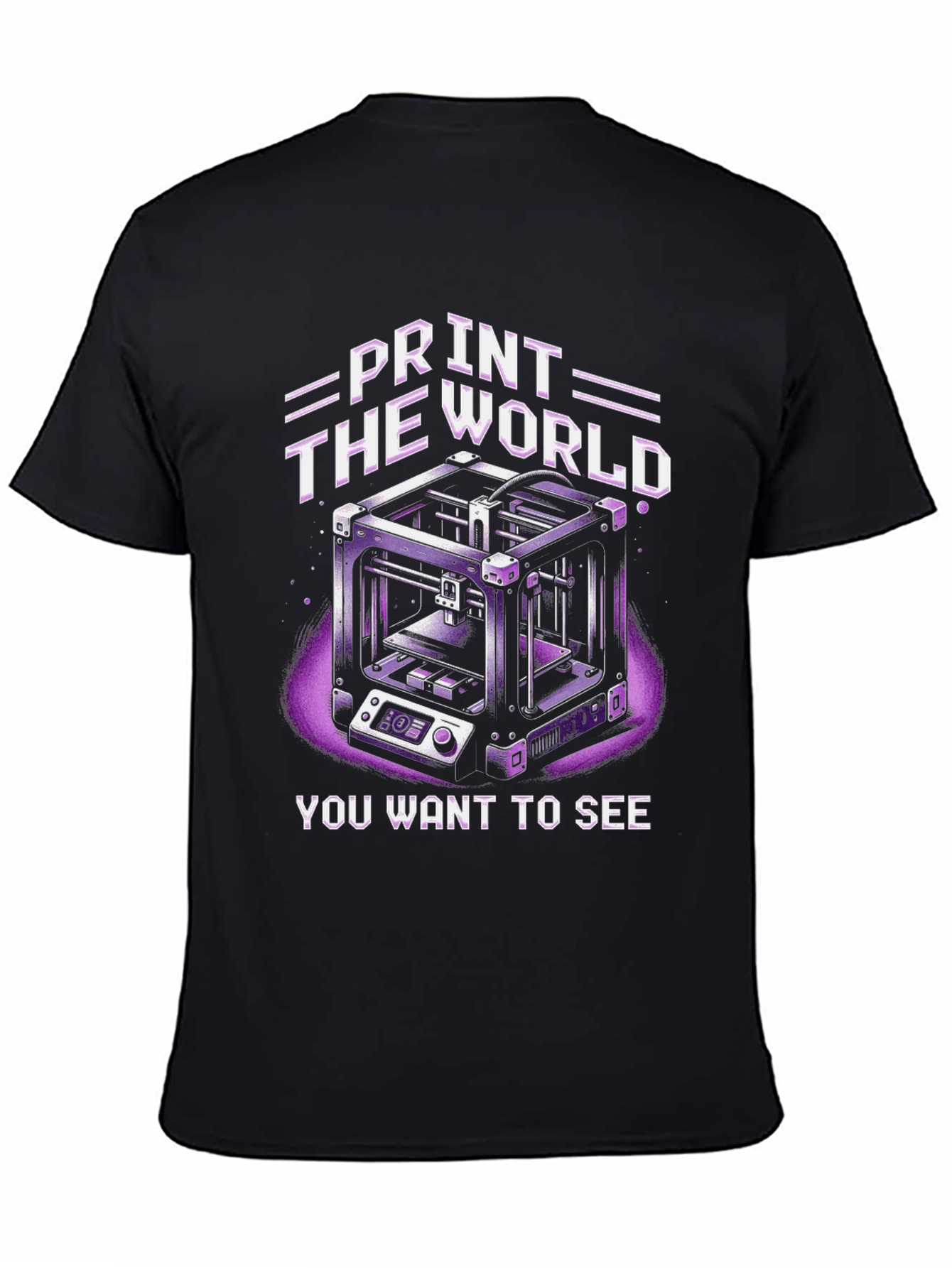 Print The World T-Shirt: 3D Printing Tee