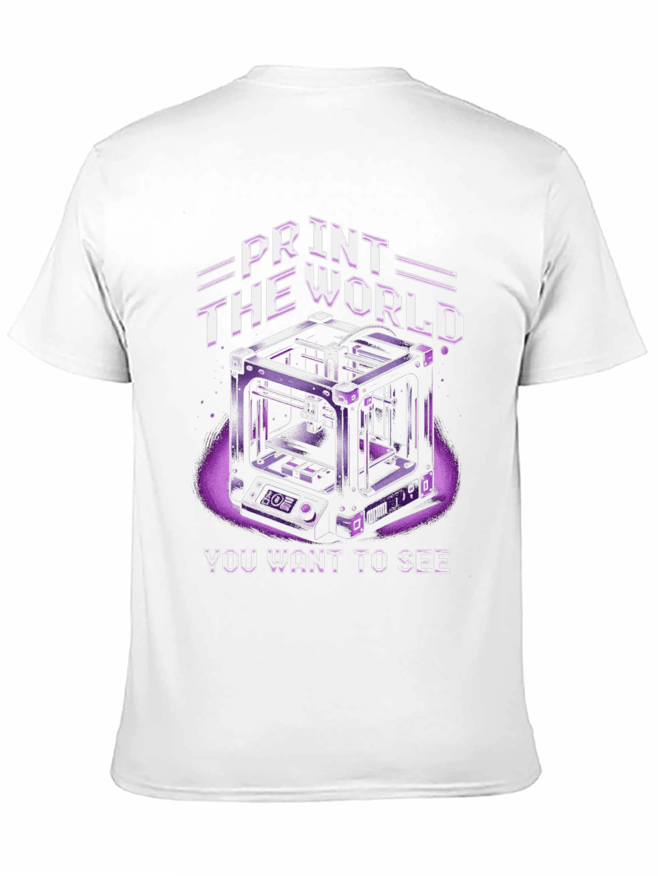 Print The World T-Shirt: 3D Printing Tee
