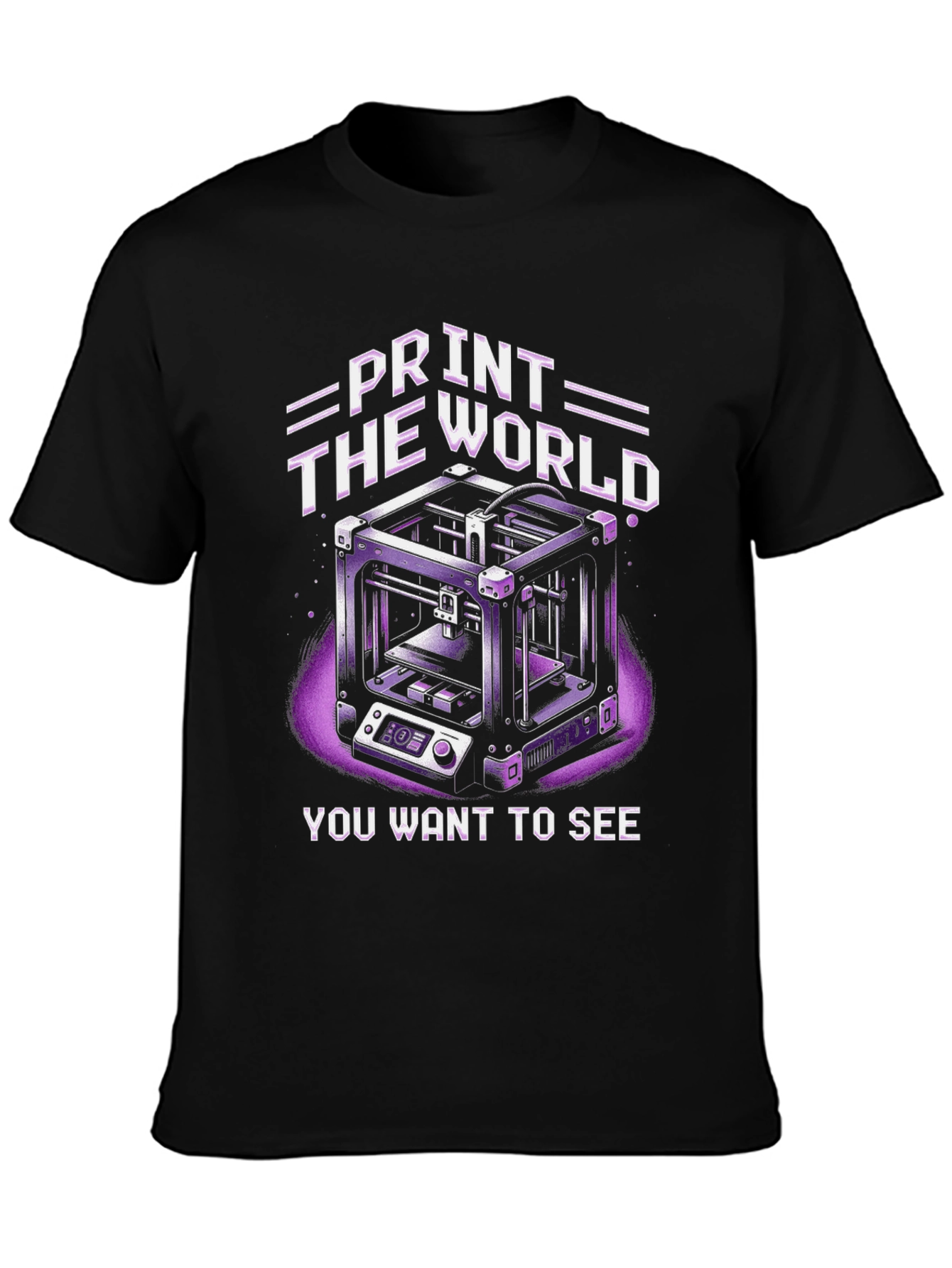 Print The World T-Shirt: 3D Printing Tee