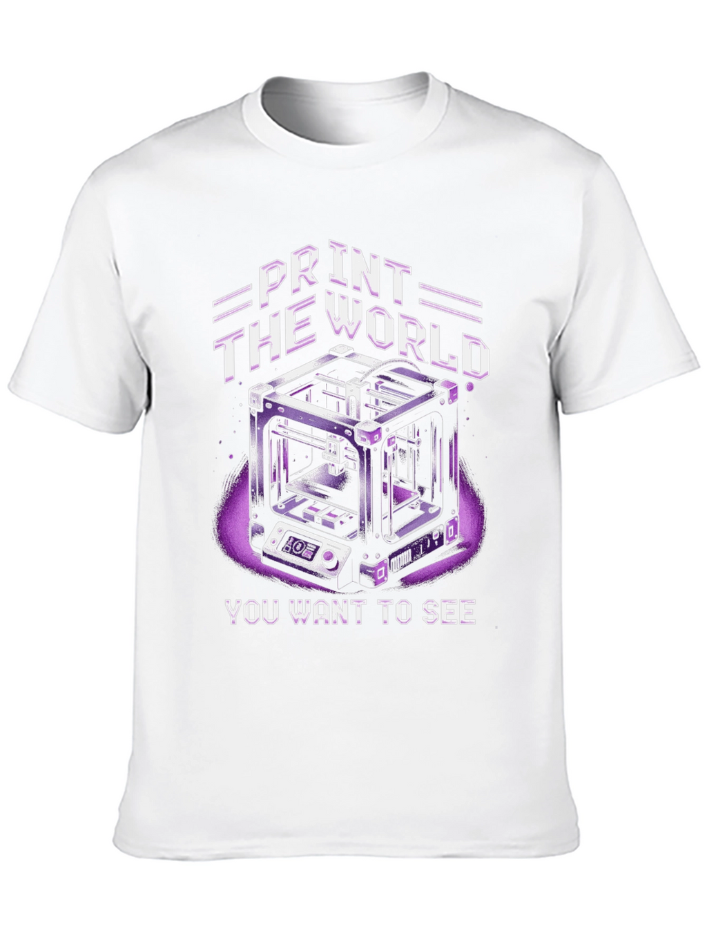 Print The World T-Shirt: 3D Printing Tee