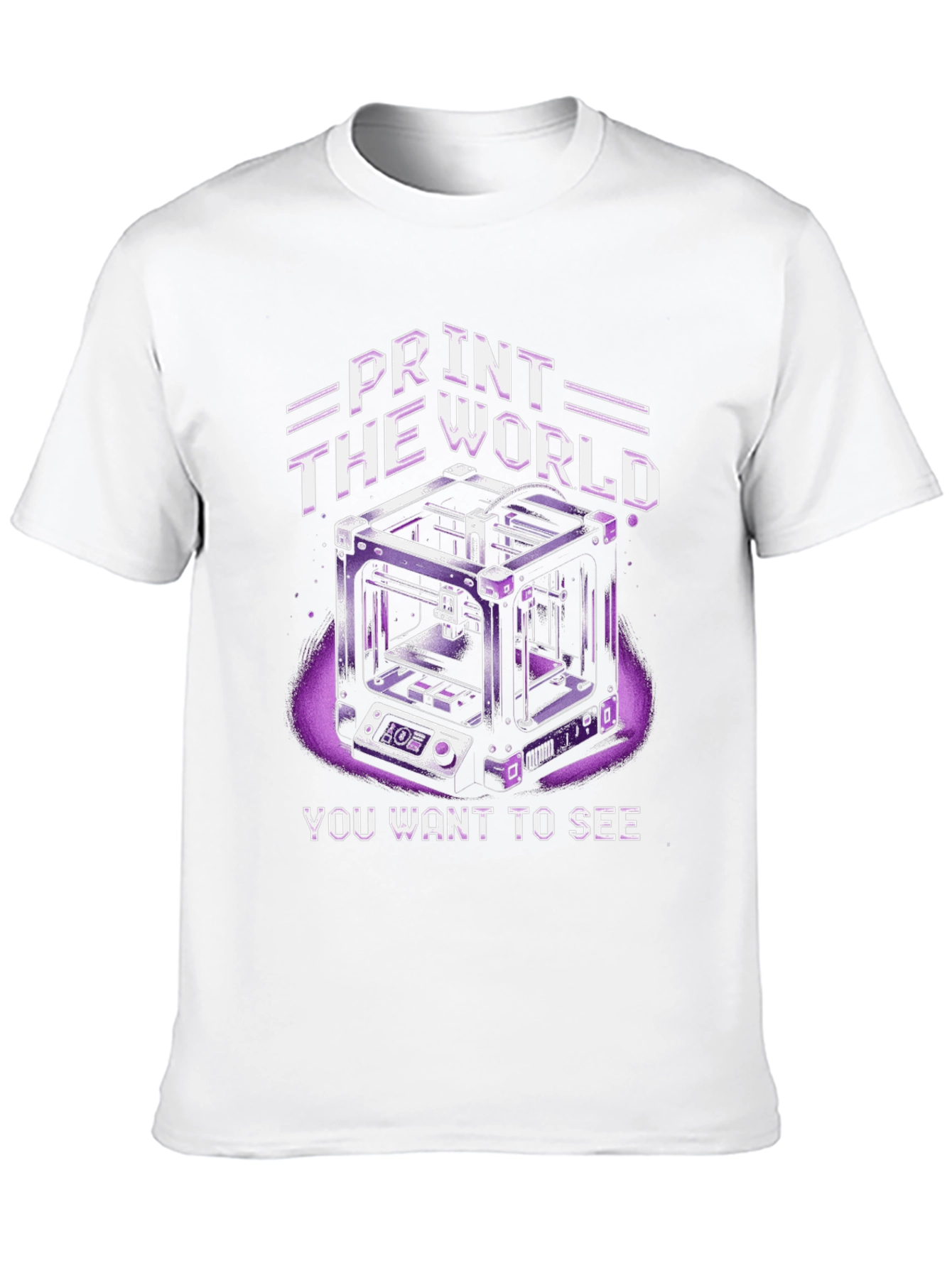 Print The World T-Shirt: 3D Printing Tee