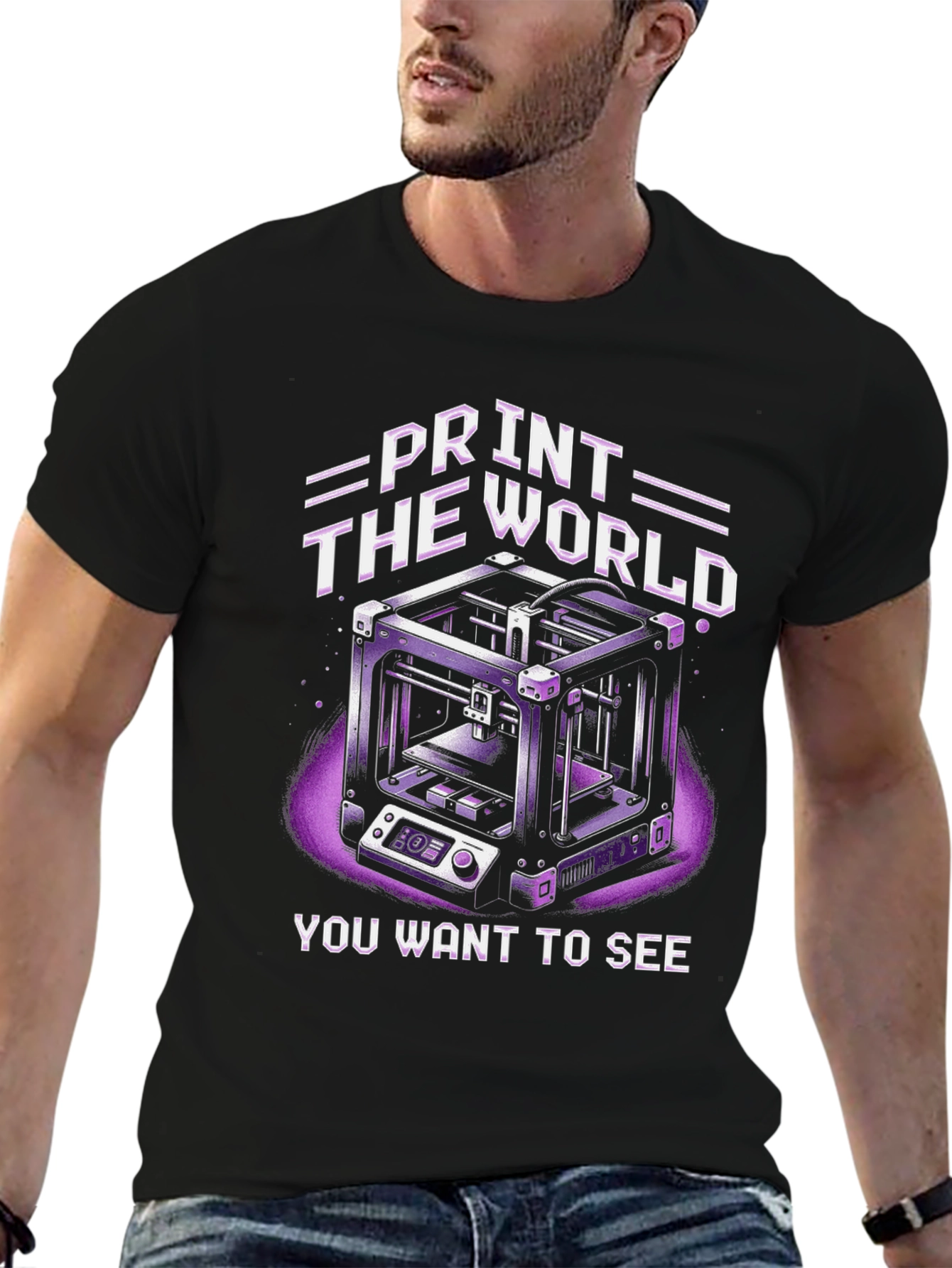 Print The World T-Shirt: 3D Printing Tee