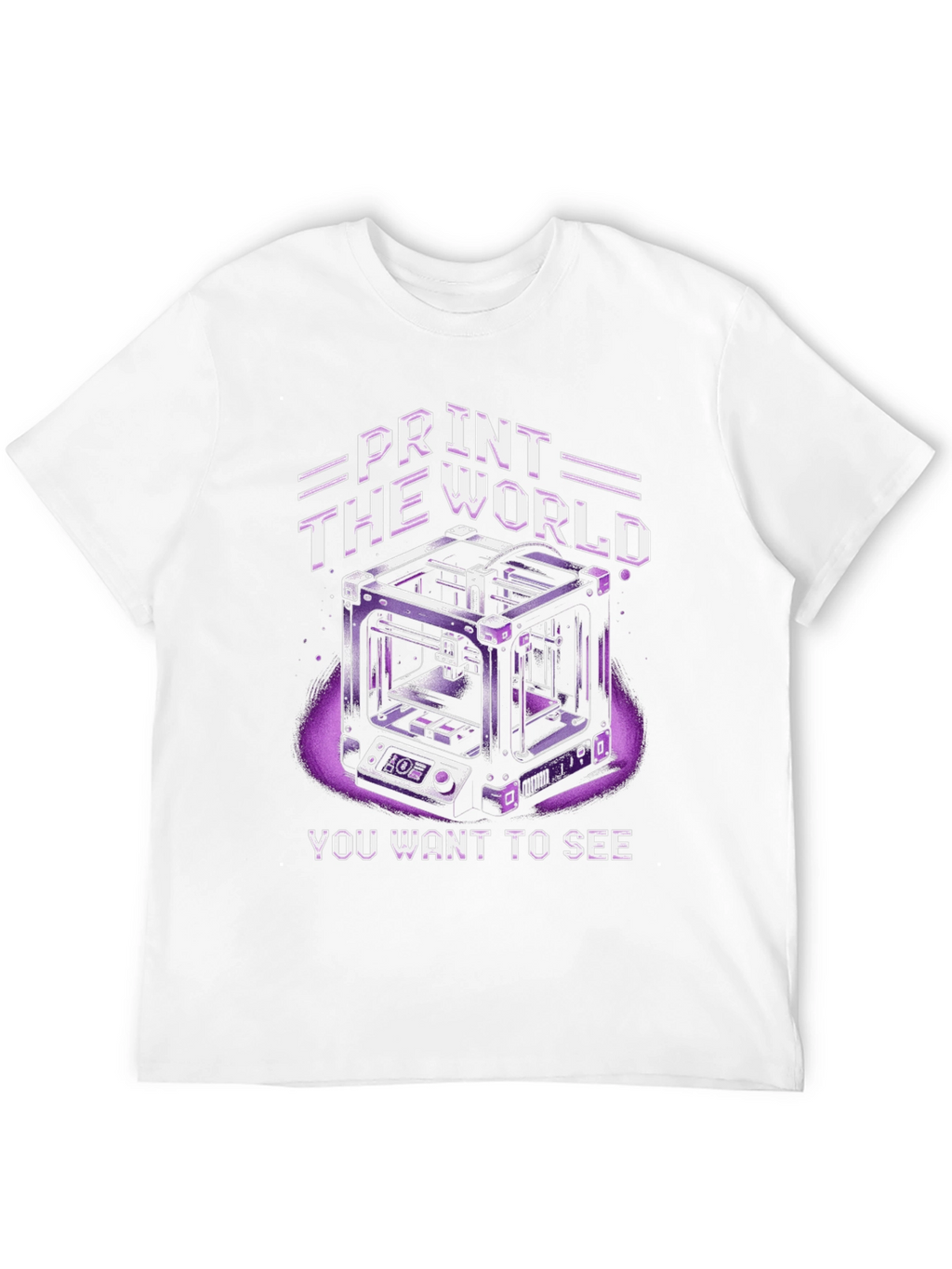 Print The World T-Shirt: 3D Printing Tee