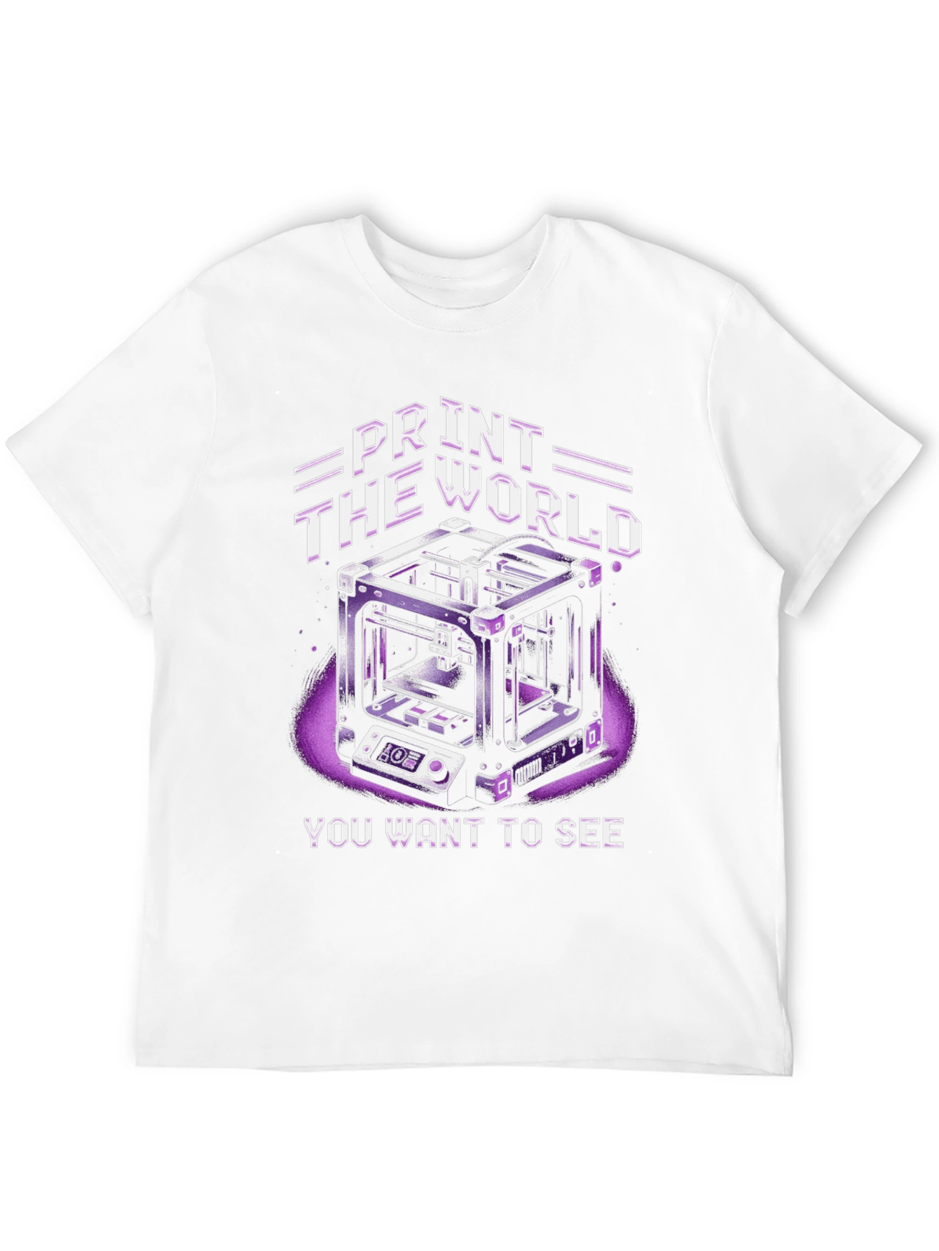 Print The World T-Shirt: 3D Printing Tee