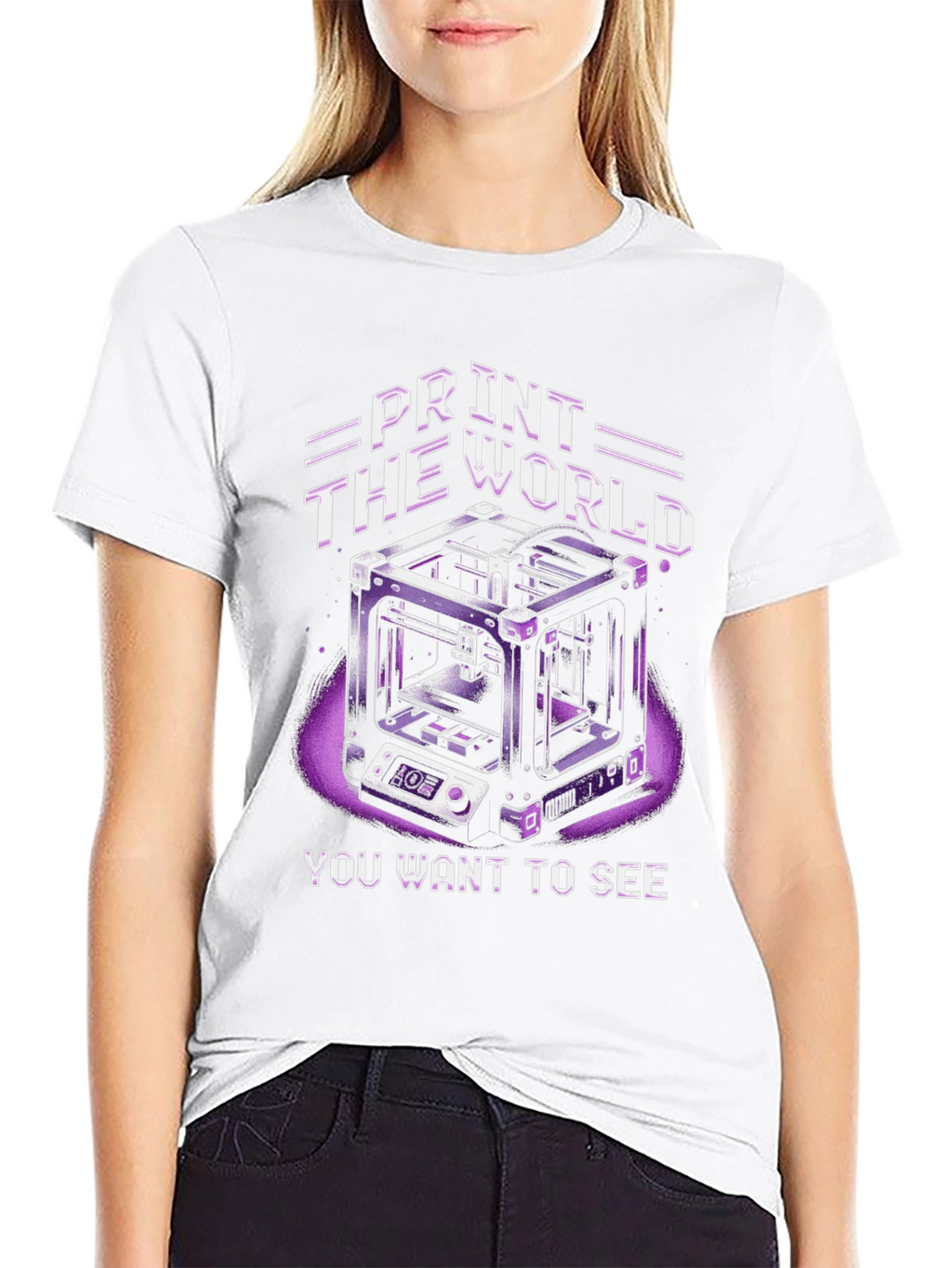 Print The World T-Shirt: 3D Printing Tee