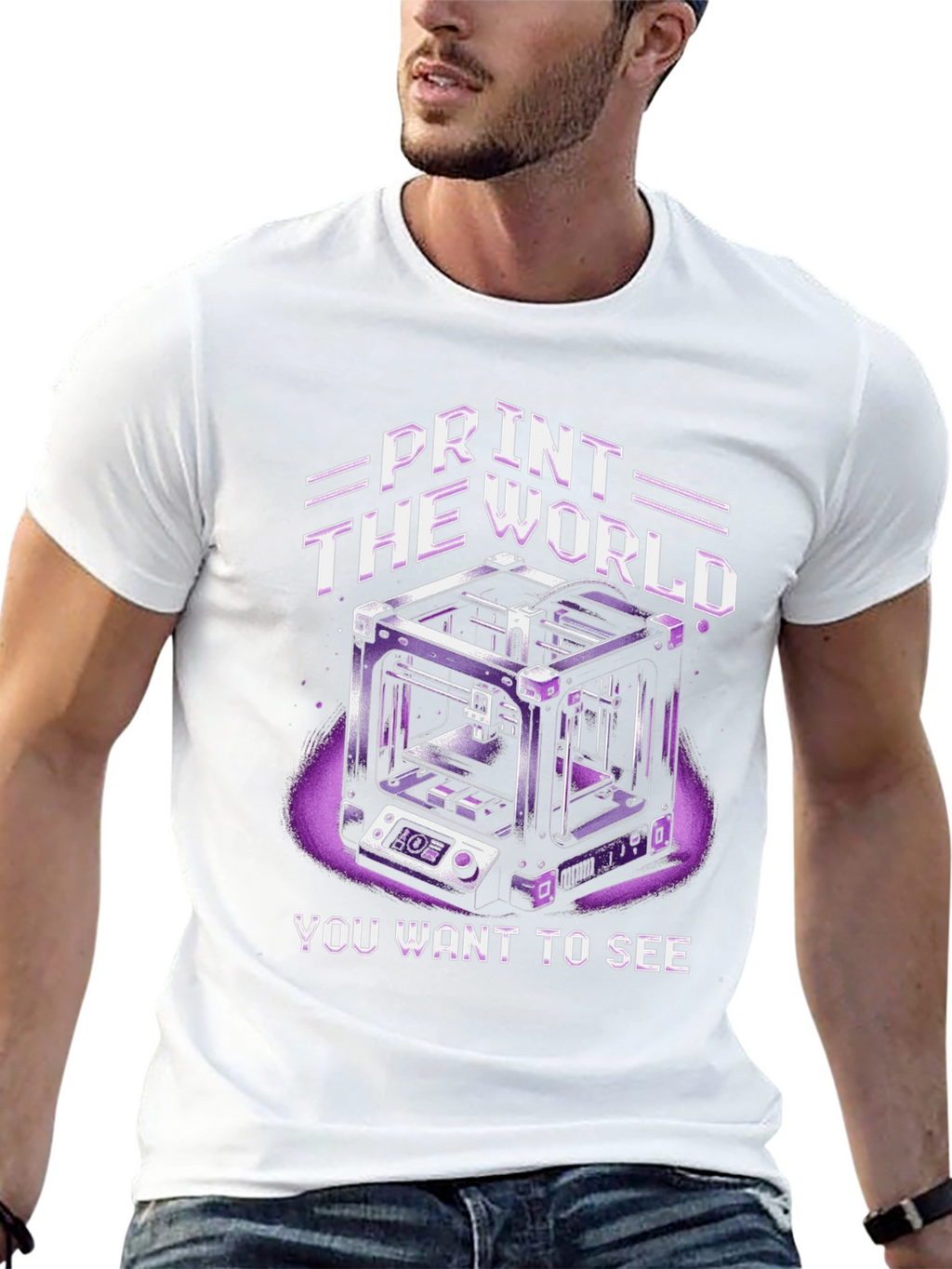 Print The World T-Shirt: 3D Printing Tee