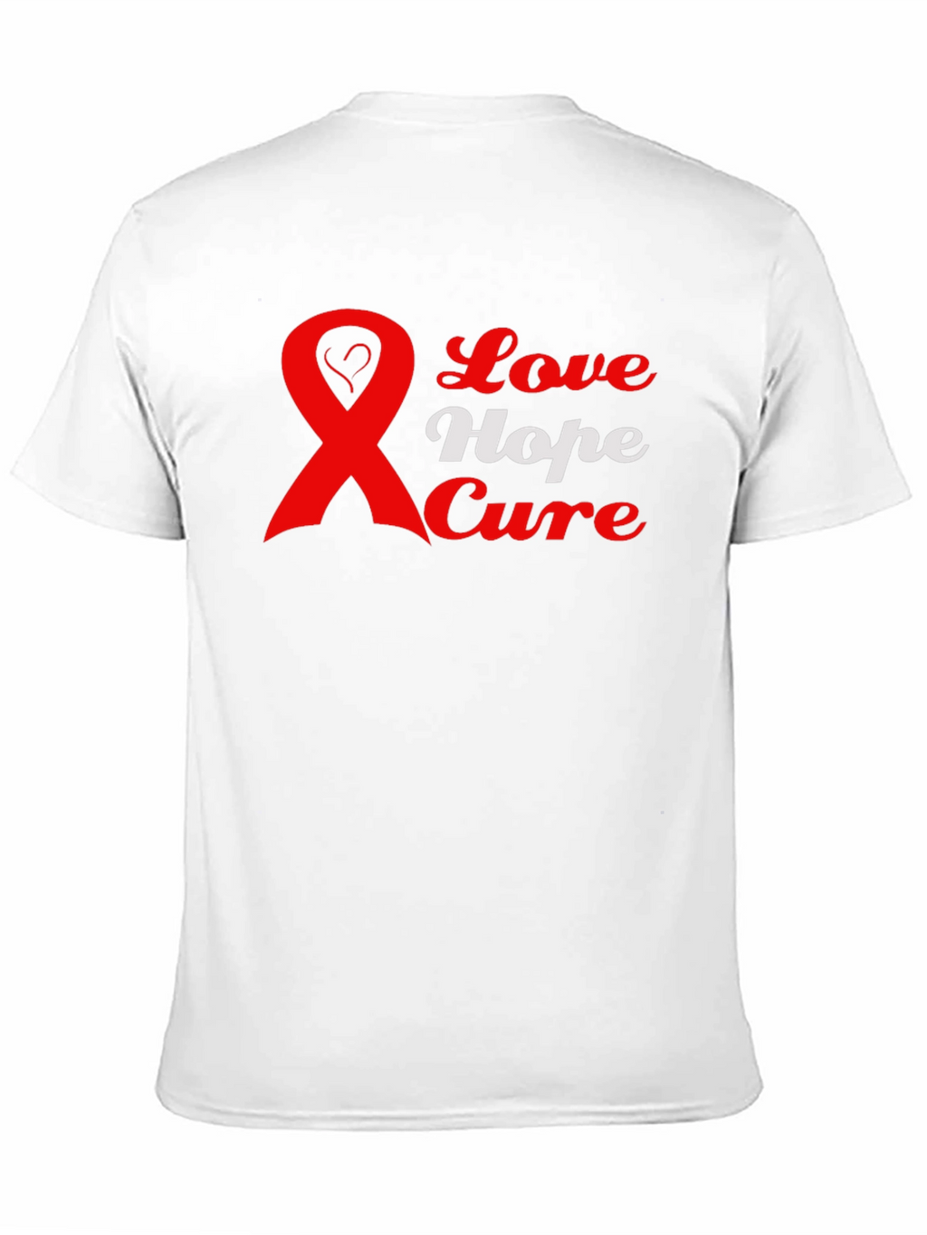 Love Hope Cure Awareness Graphic T-Shirt