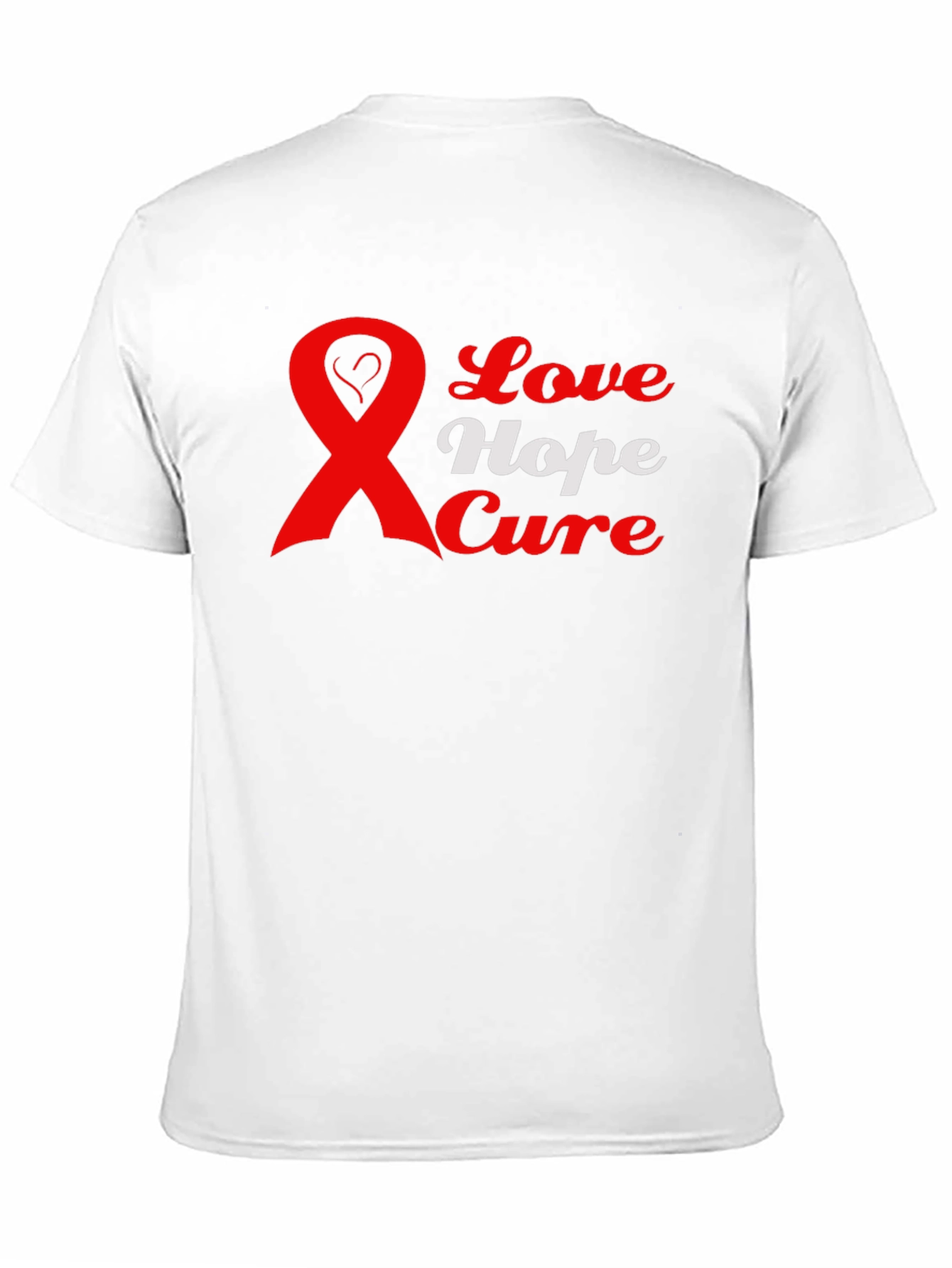 Love Hope Cure Awareness Graphic T-Shirt