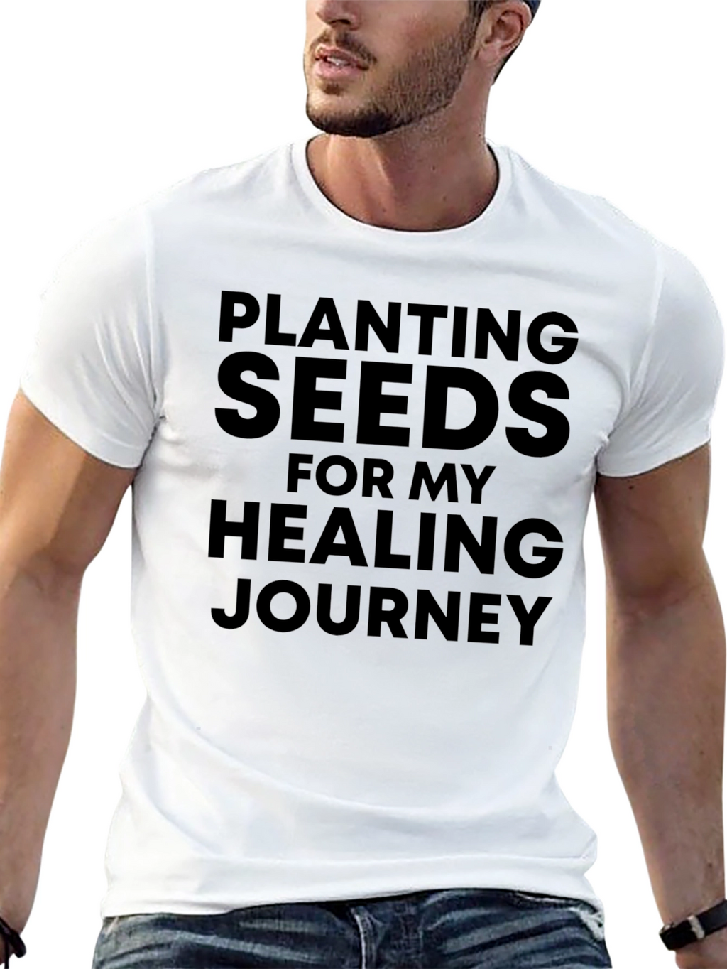 Planting Seeds Healing Journey Graphic Tee