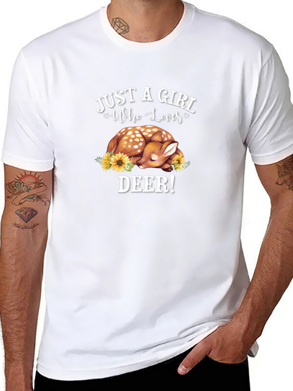 Just A Girl Who Loves Deer T-Shirt