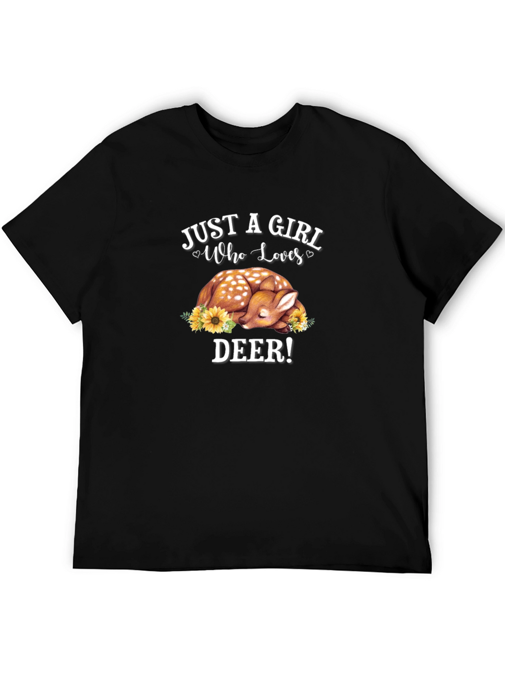 Just A Girl Who Loves Deer T-Shirt