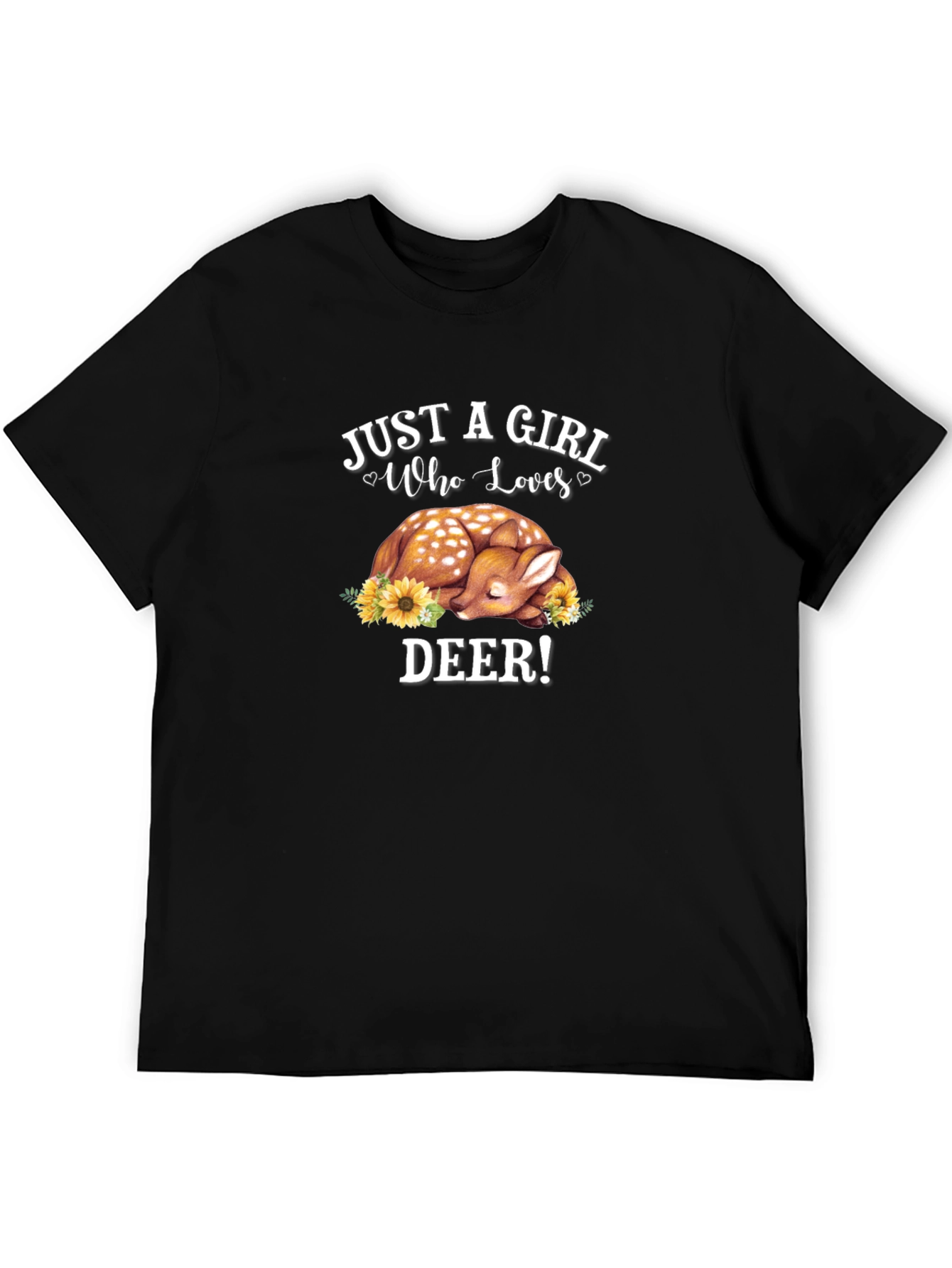 Just A Girl Who Loves Deer T-Shirt