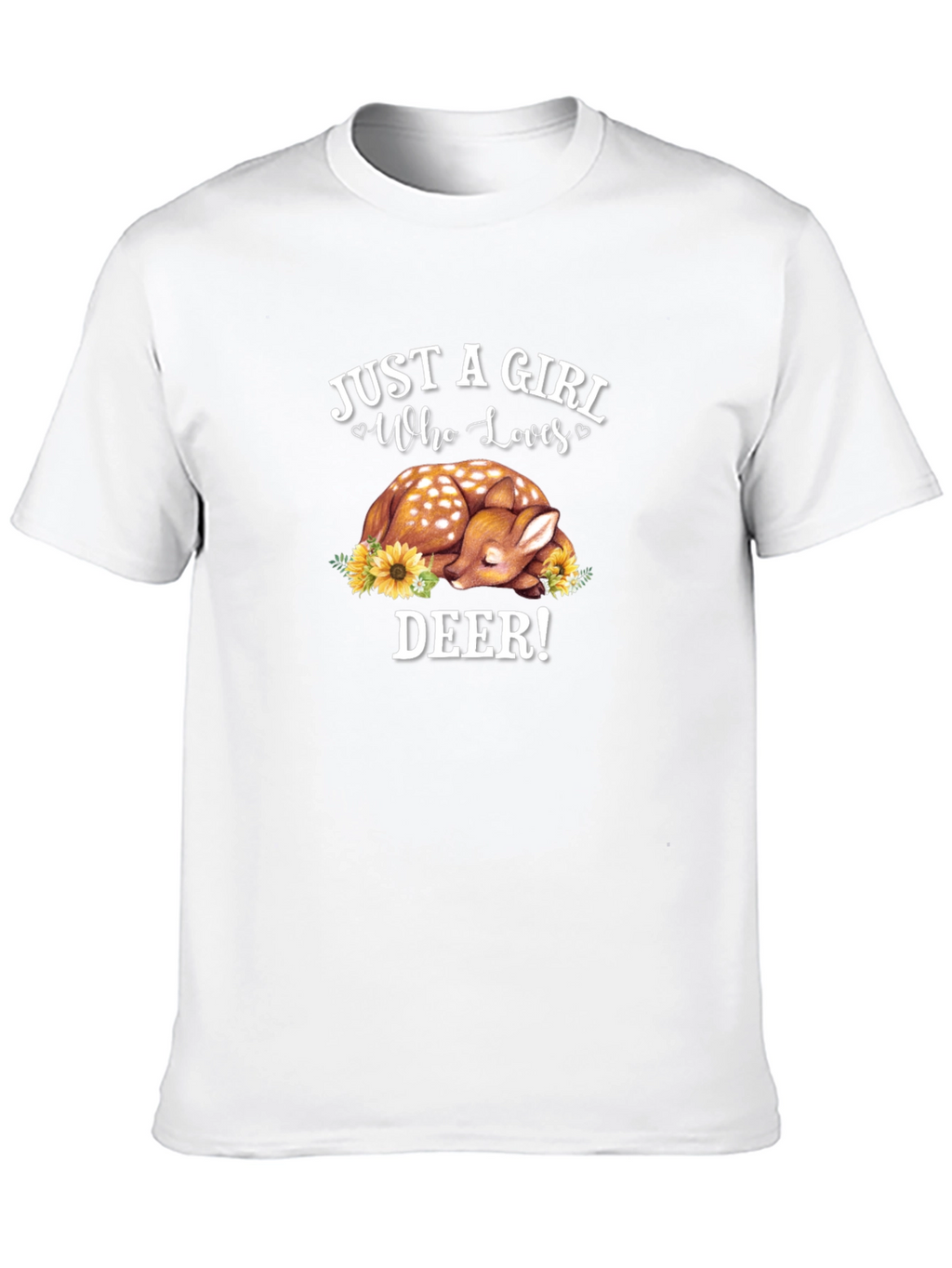 Just A Girl Who Loves Deer T-Shirt