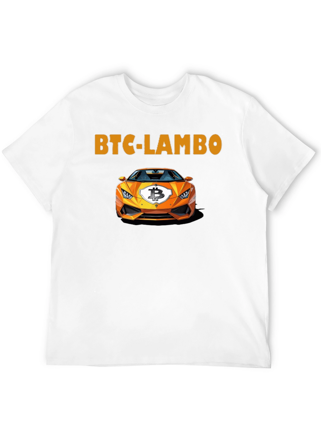 BTC Lambo T-Shirt - Crypto Enthusiast Apparel