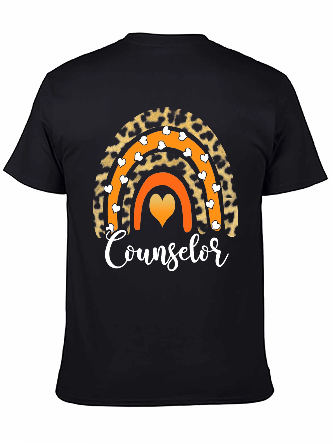 Counselor Rainbow Graphic T-Shirt