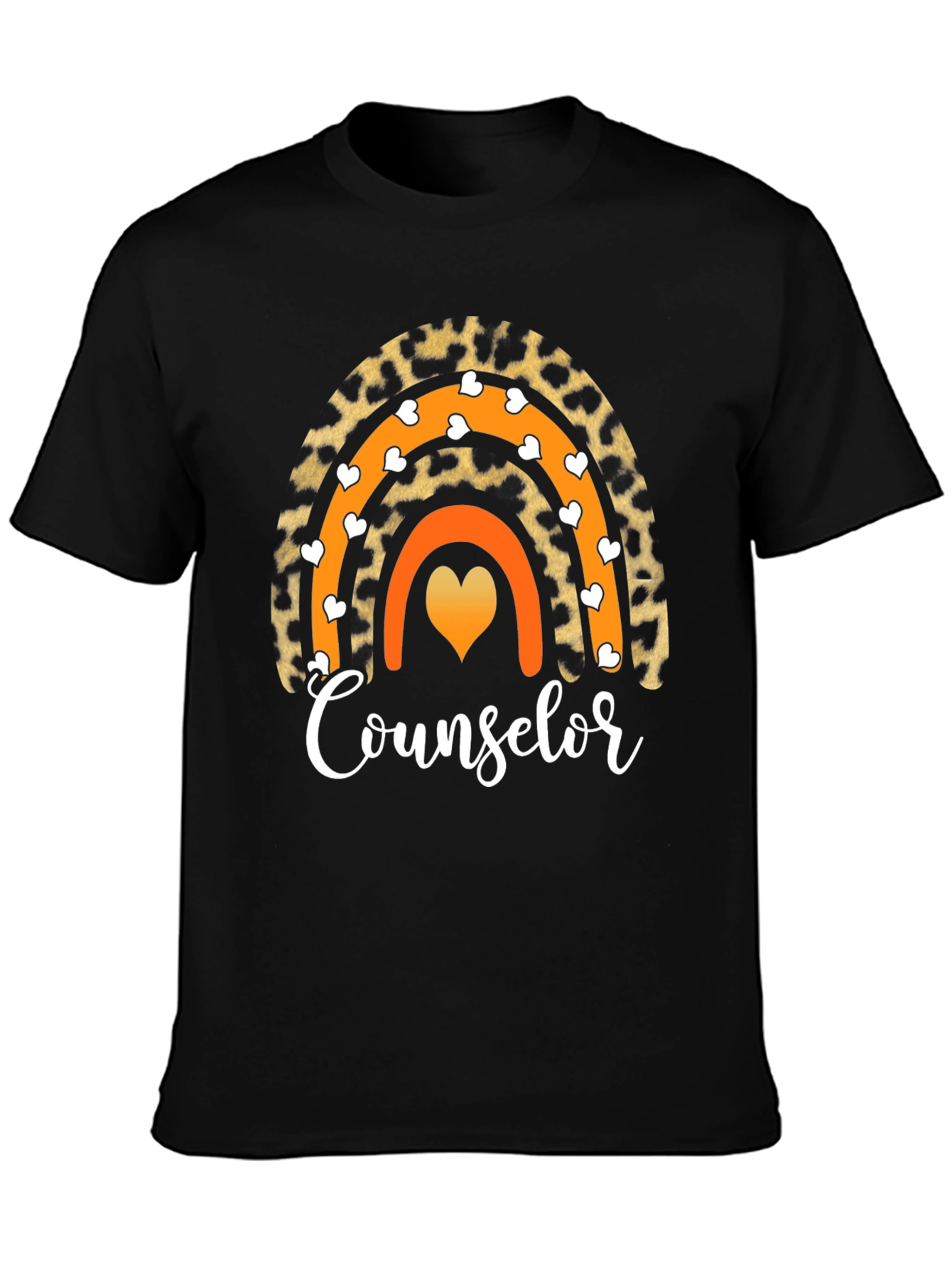 Counselor Rainbow Graphic T-Shirt