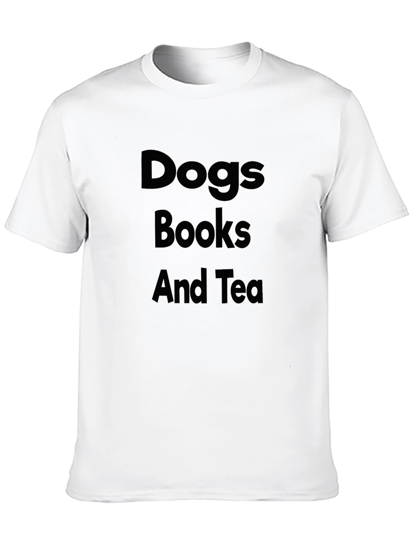 Dogs Books and Tea T-Shirt