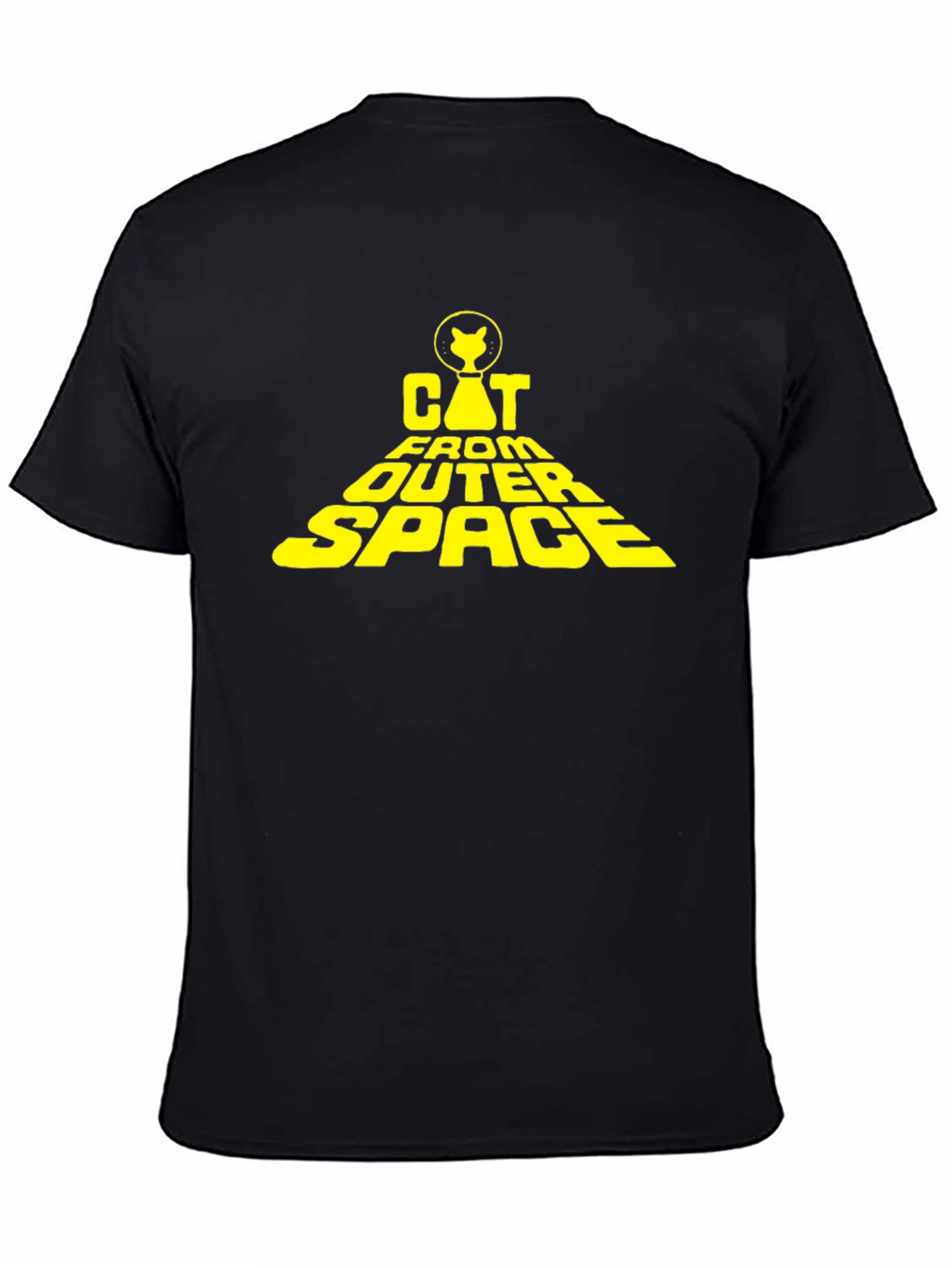 Cat From Outer Space Graphic T-Shirt