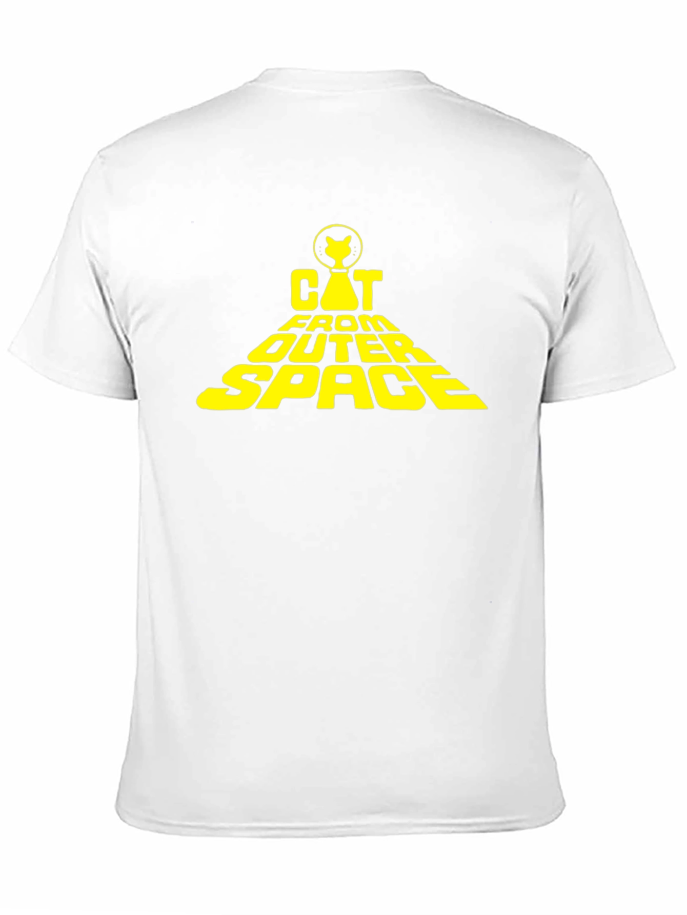 Cat From Outer Space Graphic T-Shirt