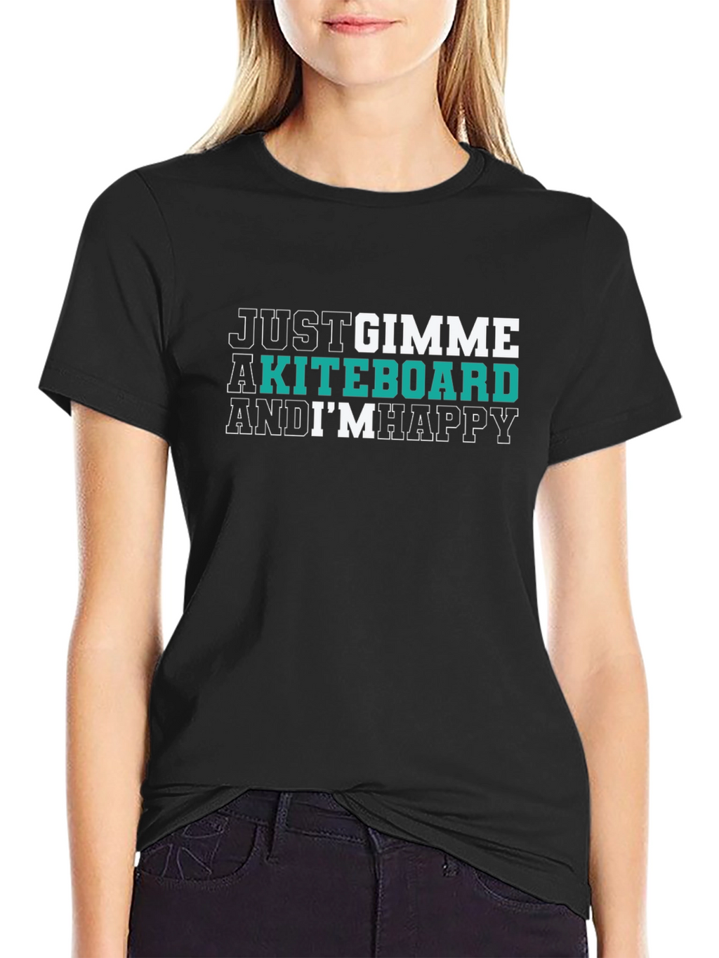 Kiteboard T-Shirt - Just Gimme a Kiteboard