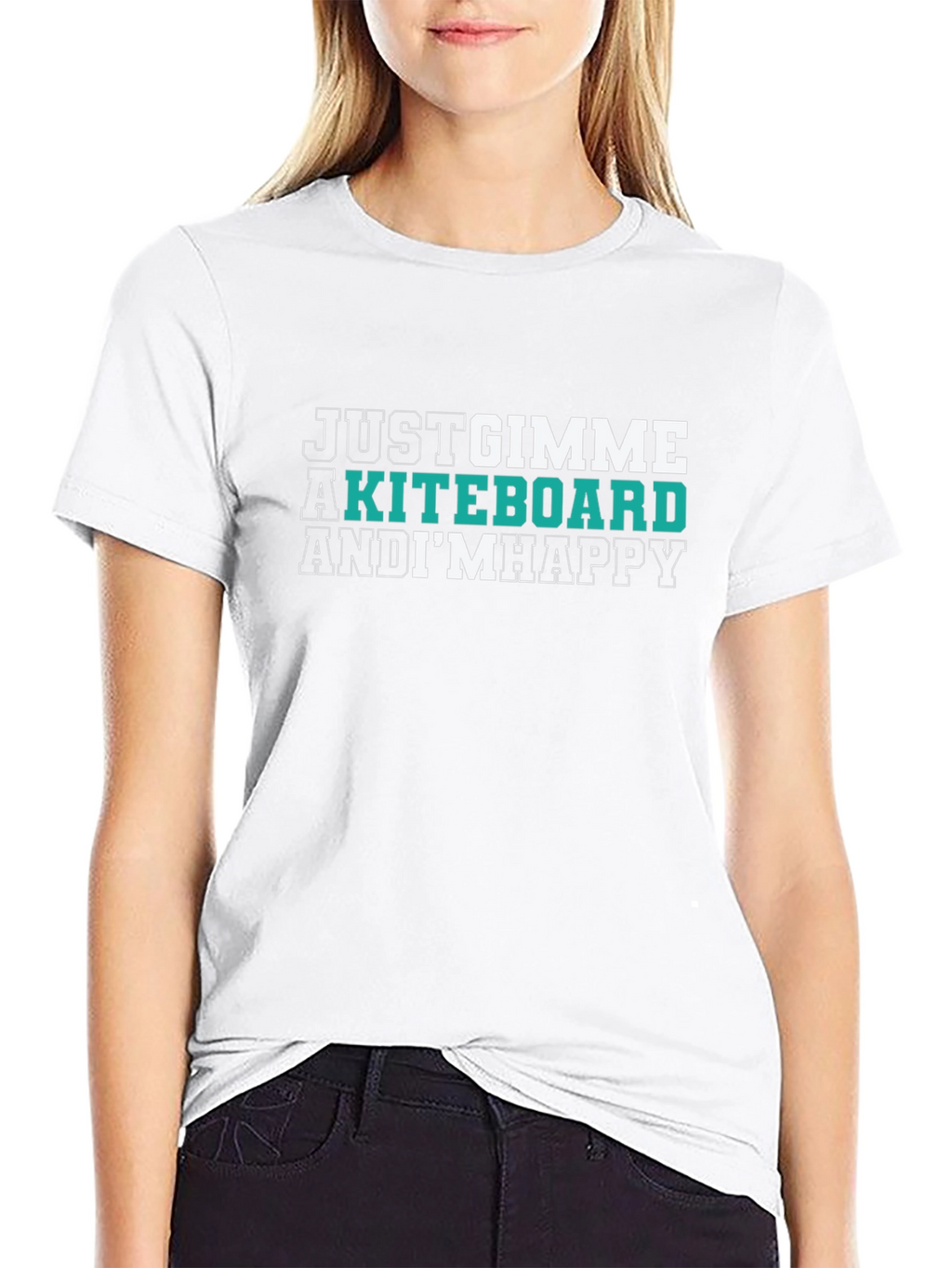 Kiteboard T-Shirt - Just Gimme a Kiteboard